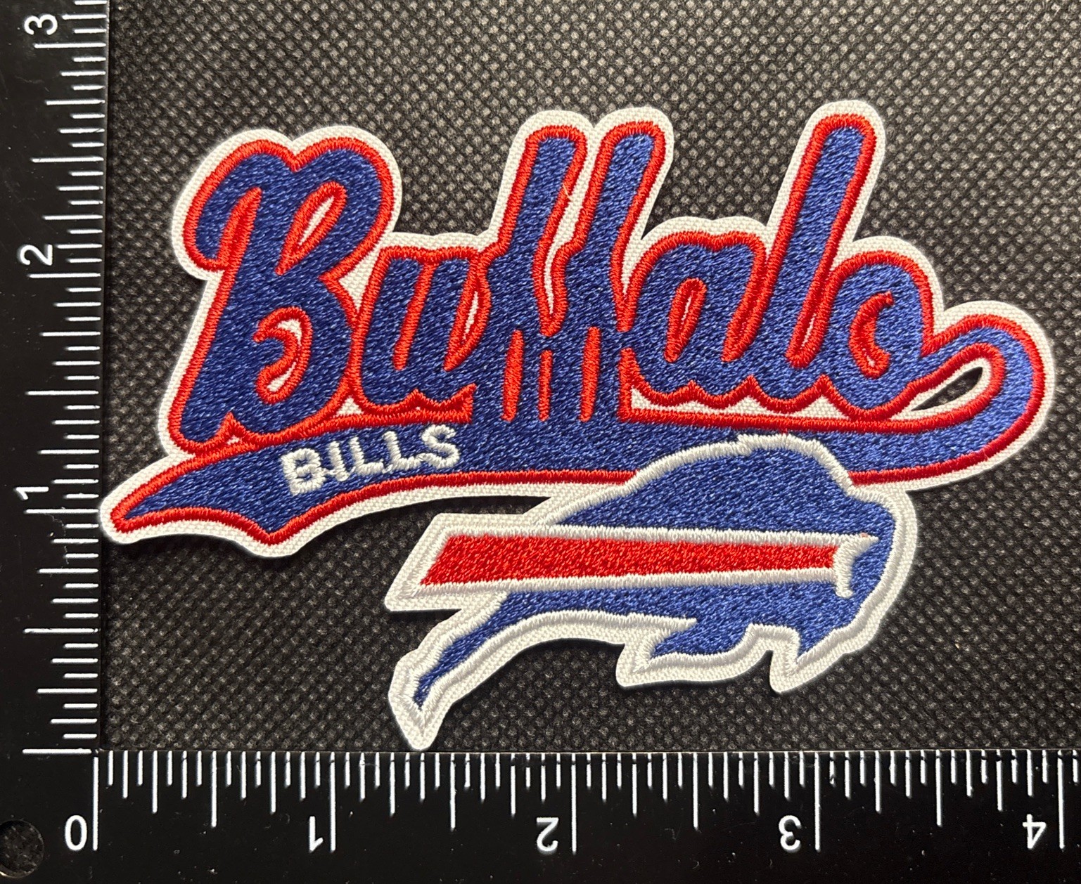 BUFFALO BILLS NFL FOOTBALL IRON ON EMBROIDERED PATCH SEE PHOTOS BUFFALO BILLS NFL FOOTBALL IRON ON EMBROIDERED PATCH SEE PHOTOS
