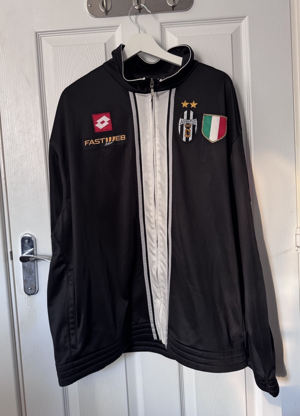 Genuine Juventus 2001/2002 Lotto Track Jacket Vintage Men’s XXL Rare Italy