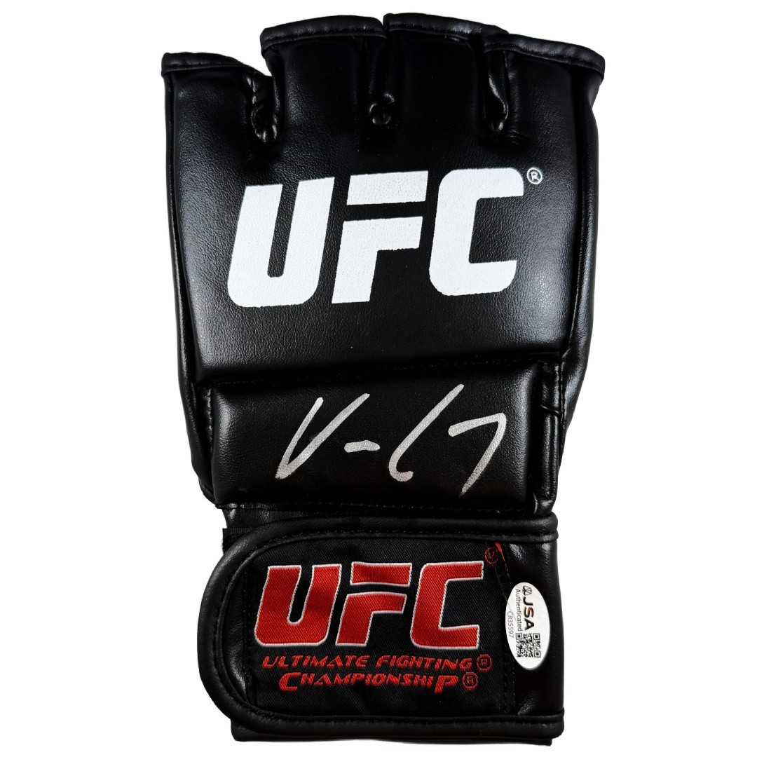 Vicente Luque signed autographed glove JSA COA UFC The Silent Assassin