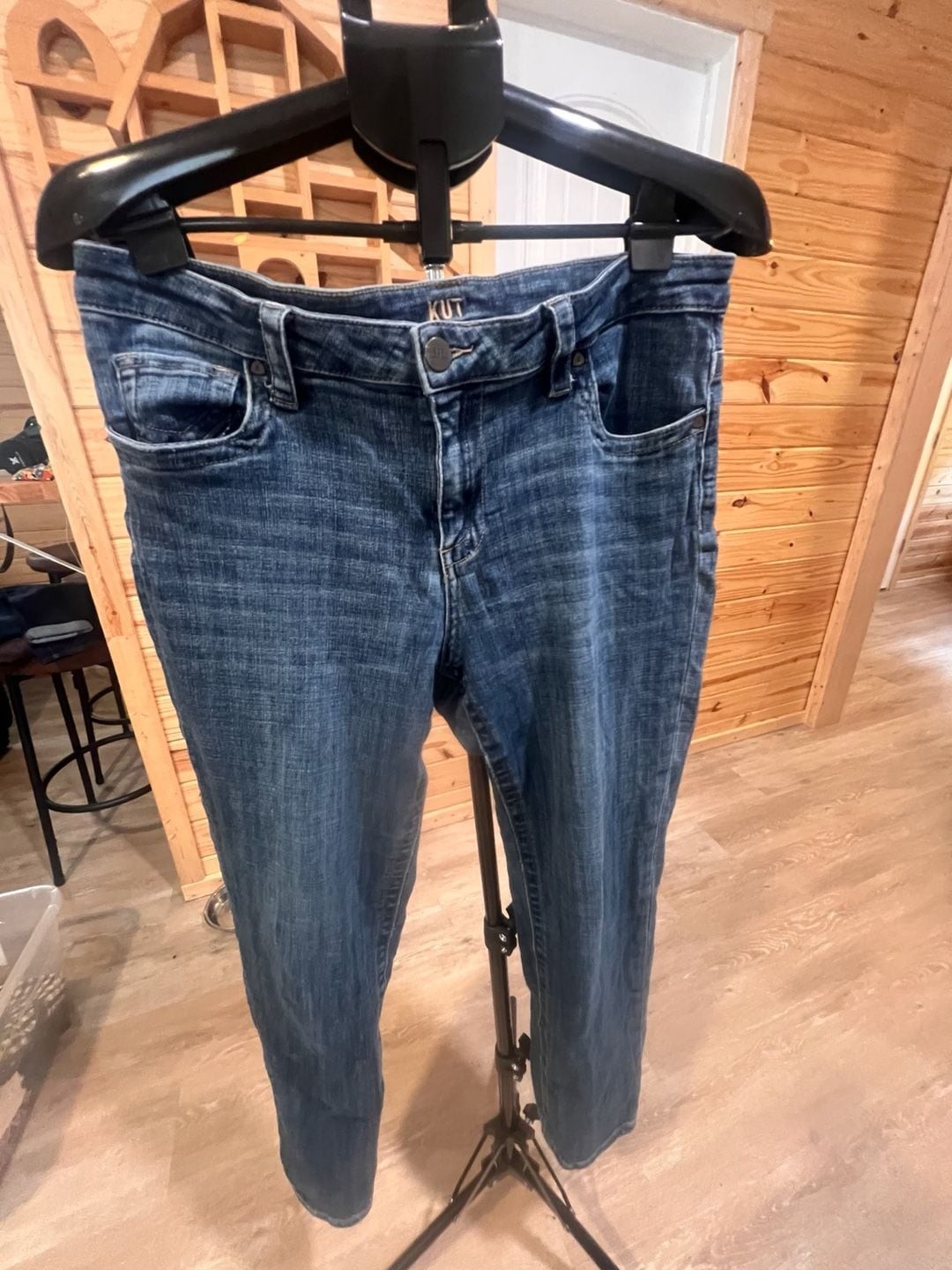 KUT from the Kloth Jeans Size 12 Blue Denim Wash Stretch KUT from the Kloth Jeans Size 12 Blue Denim Wash Stretch