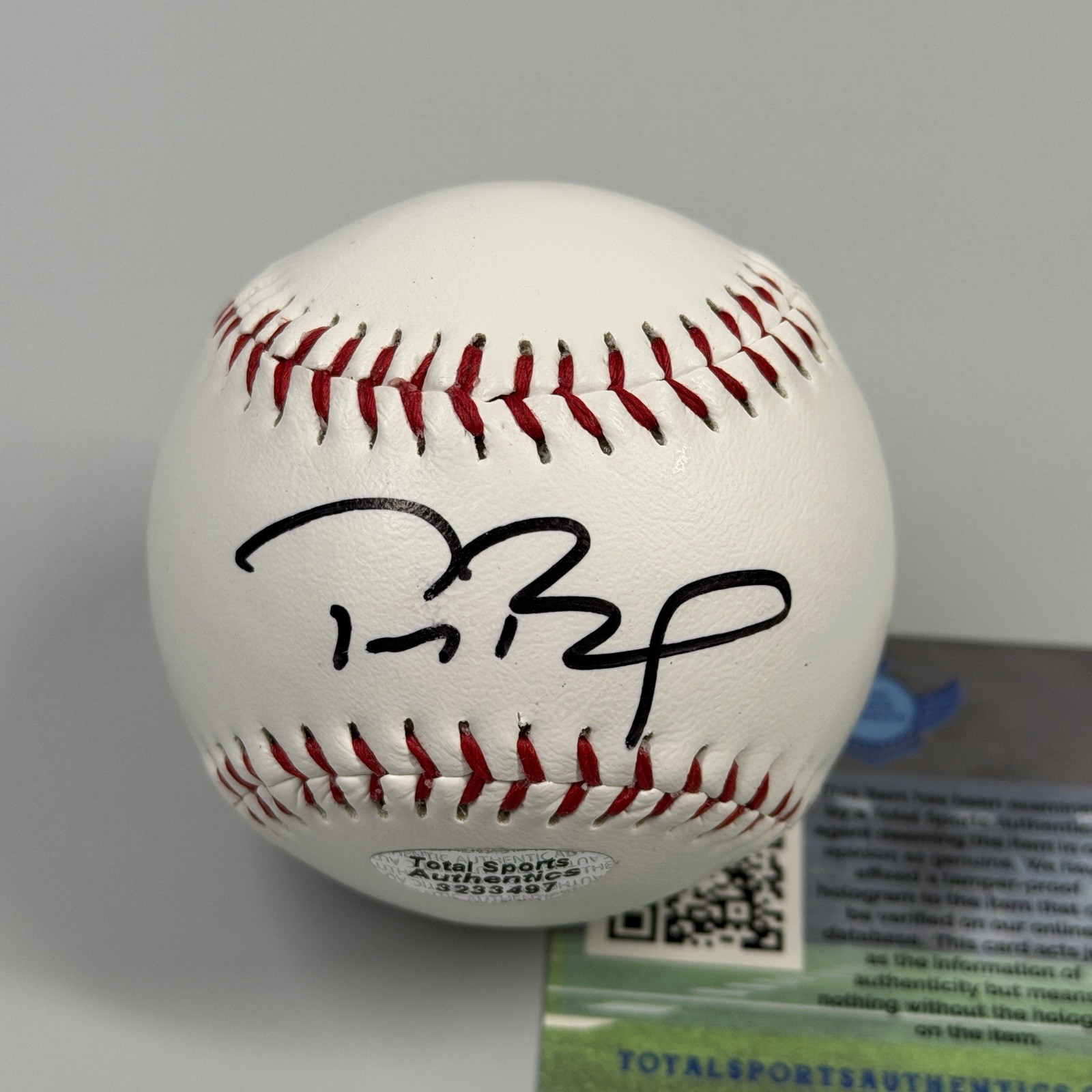 Tom Brady Signed Autographed Baseball Patriots W/COA Tom Brady Signed Autographed Baseball Patriots W/COA