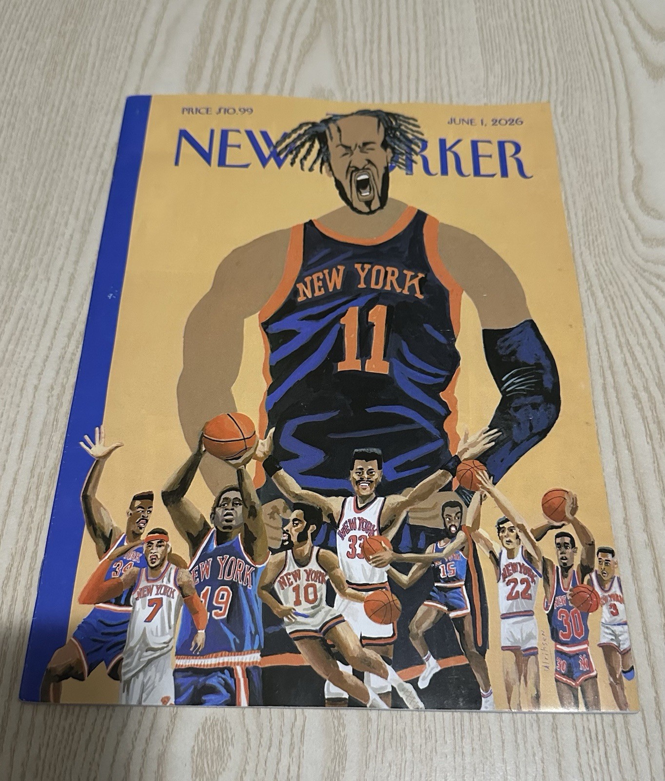 The New Yorker Magazine June 1 2026 New York Knicks Jalen Brunson Kings of NY The New Yorker Magazine June 1 2026 New York Knicks Jalen Brunson Kings of NY