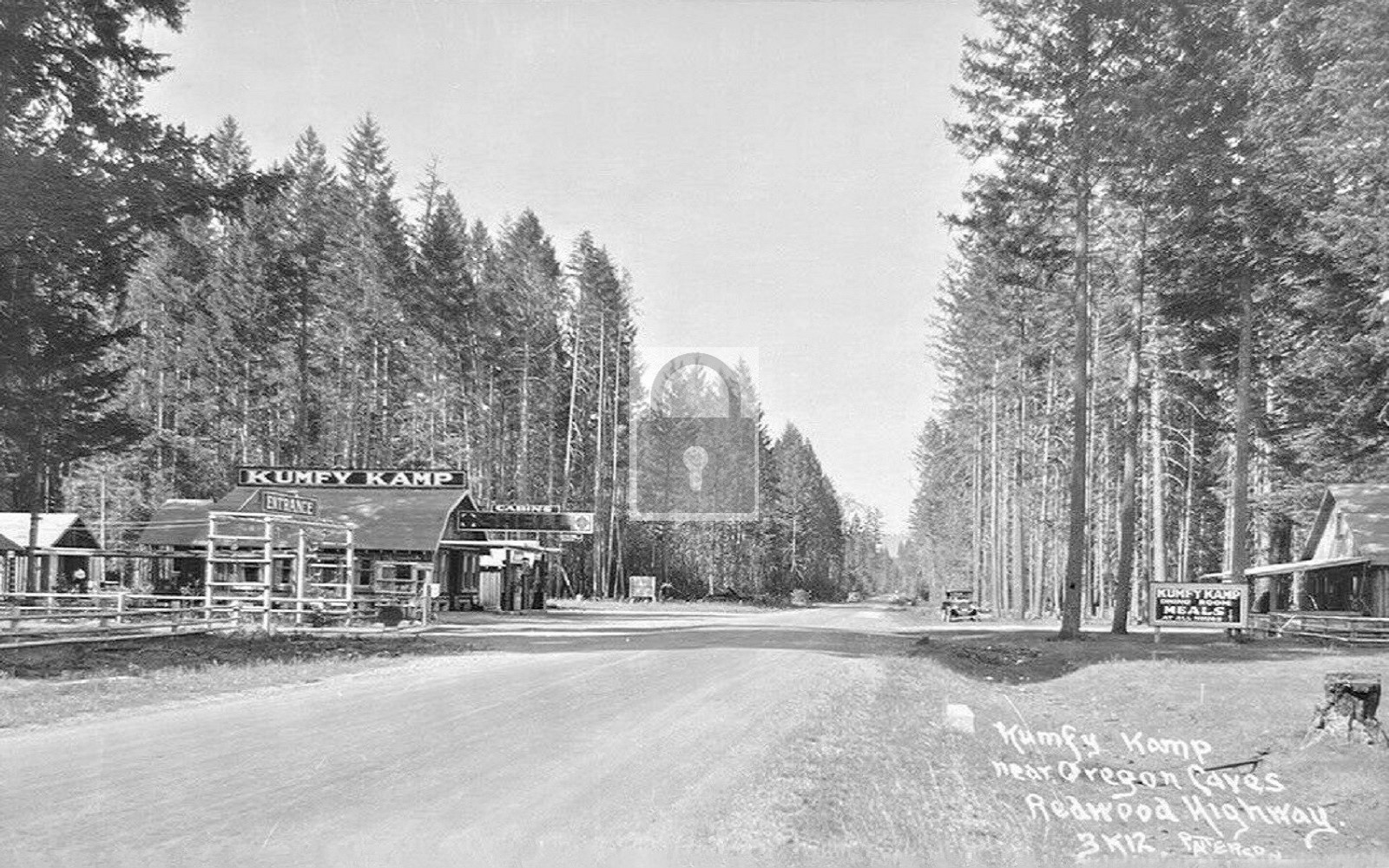 Kumfy Kamp Redwood Highway Cave Junction Oregon OR - Reprint