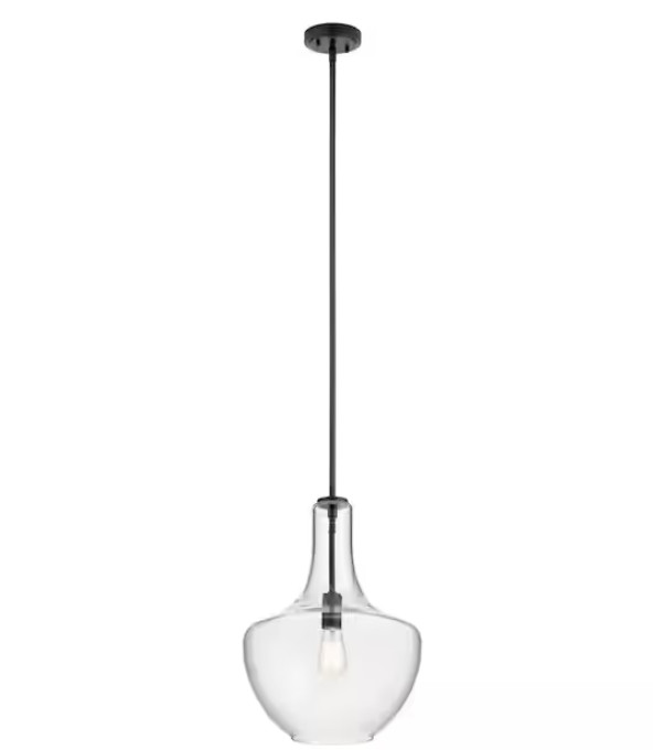 KICHLER (42046BK) Everly 19.75\