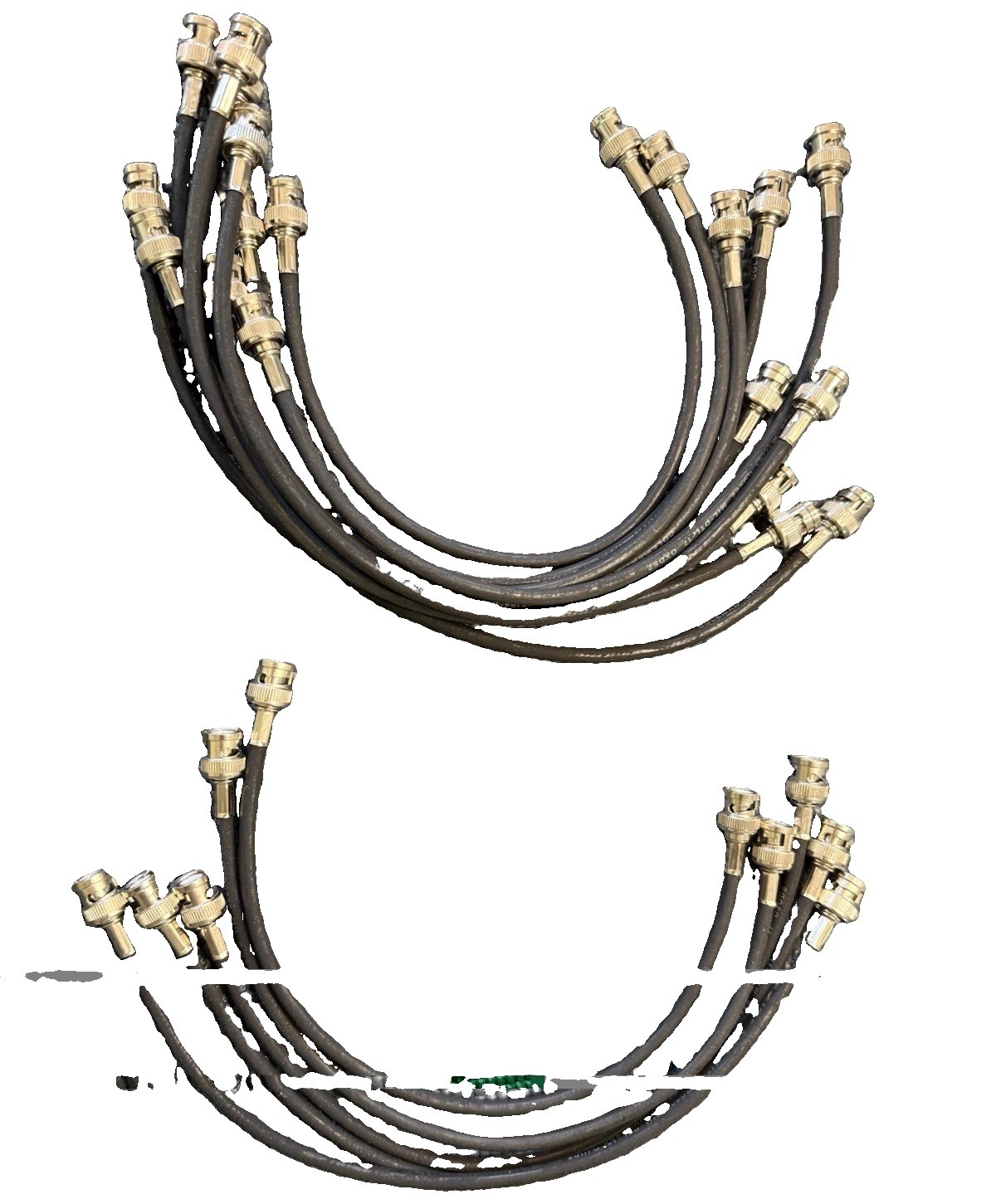 Coleman Cable RG-58 Coaxial Cable BNC Male to BNC Male 1 ft Black Lot Coleman Cable RG-58 Coaxial Cable BNC Male to BNC Male 1 ft Black Lot