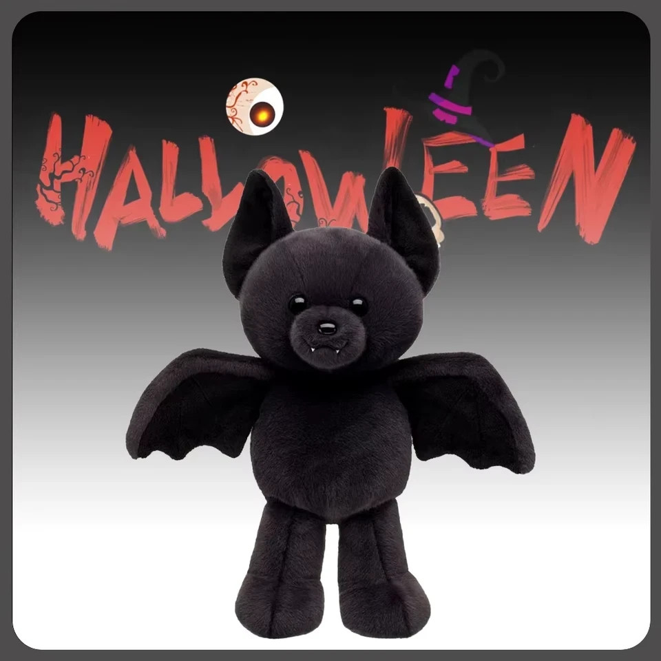 BUILD A BEAR Posable Bat Halloween Plush 2026 Edition Brand New BUILD A BEAR Posable Bat Halloween Plush 2026 Edition Brand New
