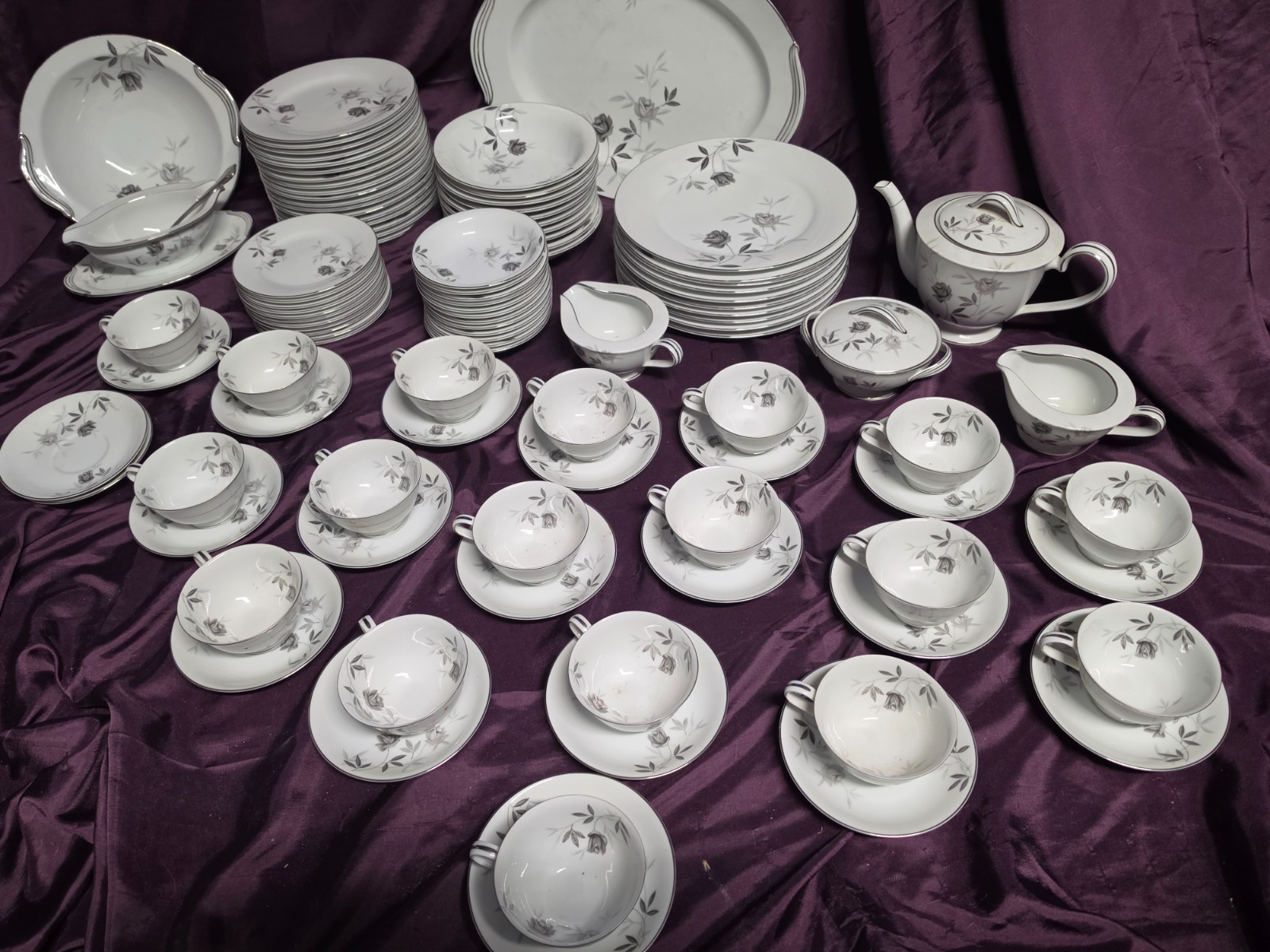 noritake china set vintage rosamor noritake china set vintage rosamor