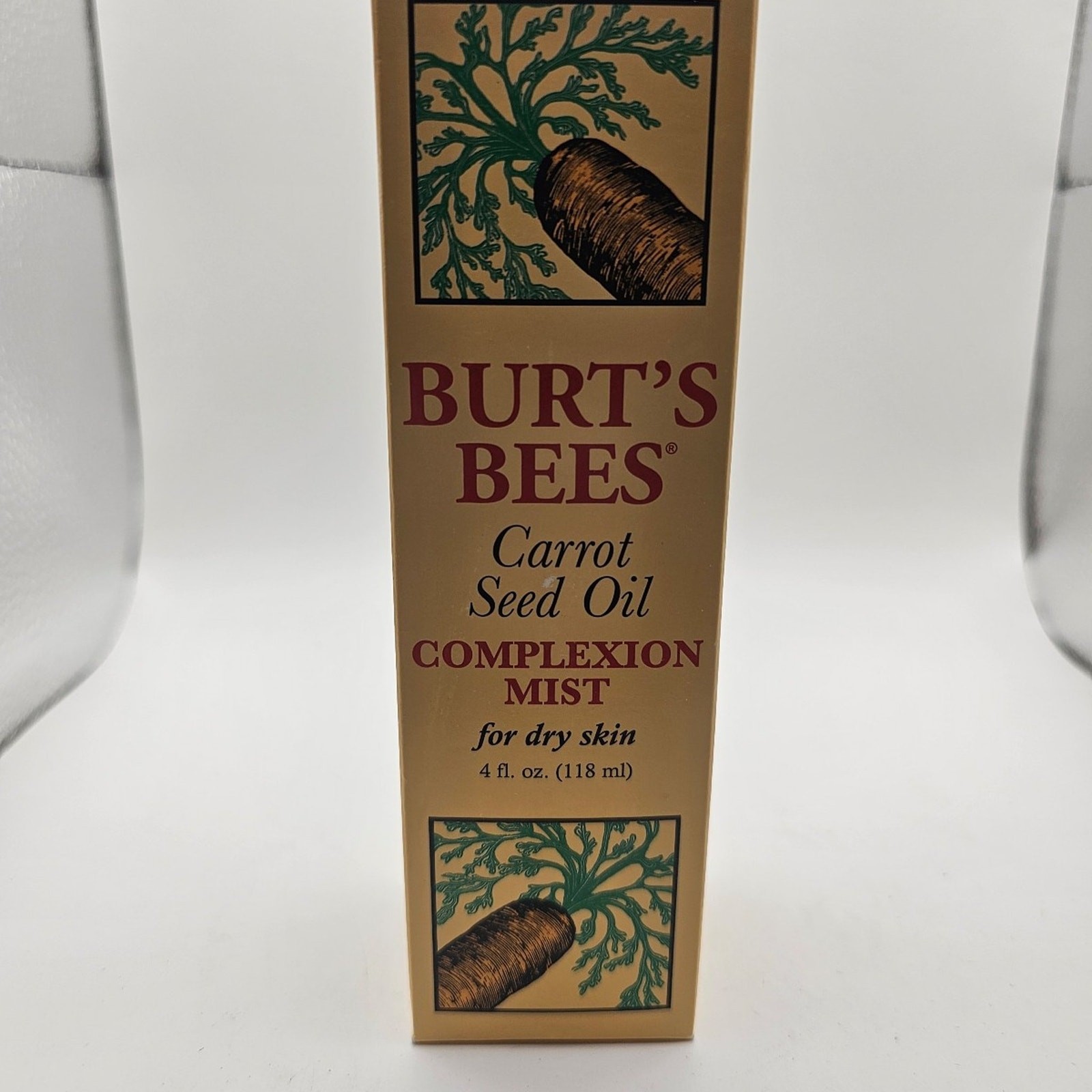 New Vintage Burt\'s Bees Carrot Seed Oil Complexion Mist 4oz HTF New Vintage Burt\'s Bees Carrot Seed Oil Complexion Mist 4oz HTF