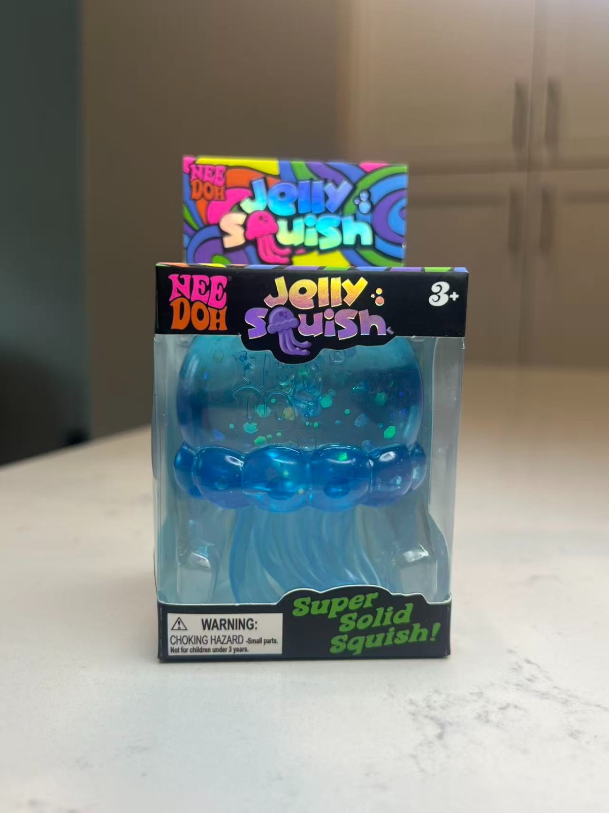 Blue NeeDoh JellySquish 💙 JellyFish Fidget Sensory Toy Authentic - US Seller Blue NeeDoh JellySquish 💙 JellyFish Fidget Sensory Toy Authentic - US Seller