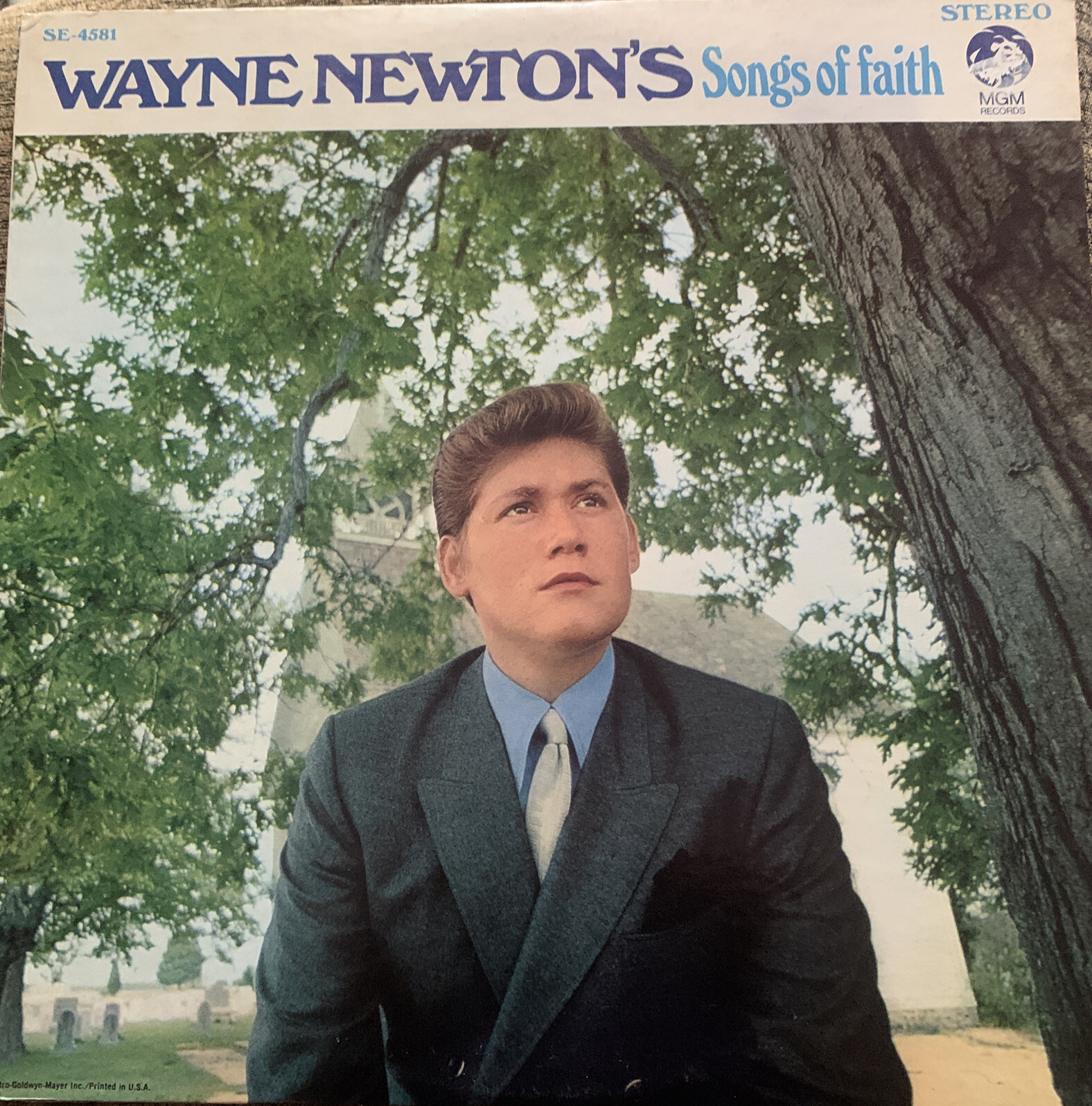 WAYNE NEWTON’s Songs of Faith LP