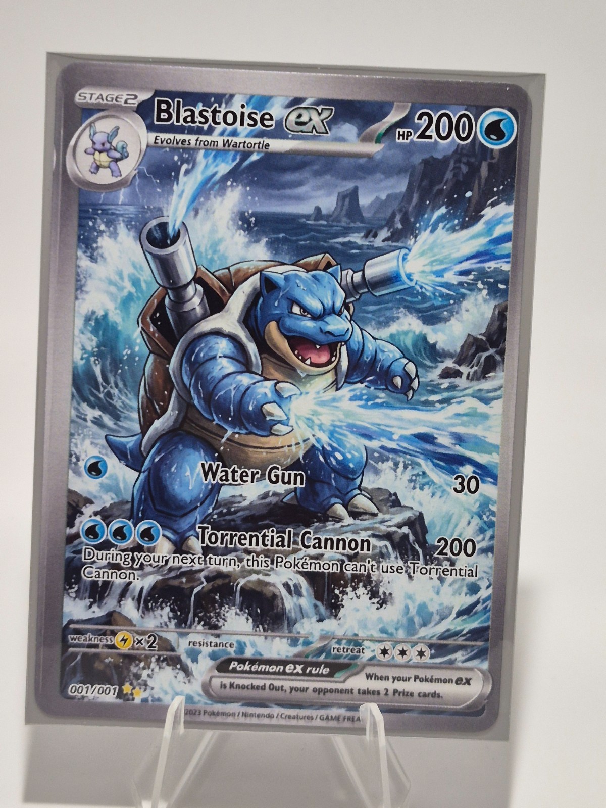 Blastoise (Custom Altered Art) Blastoise (Custom Altered Art)