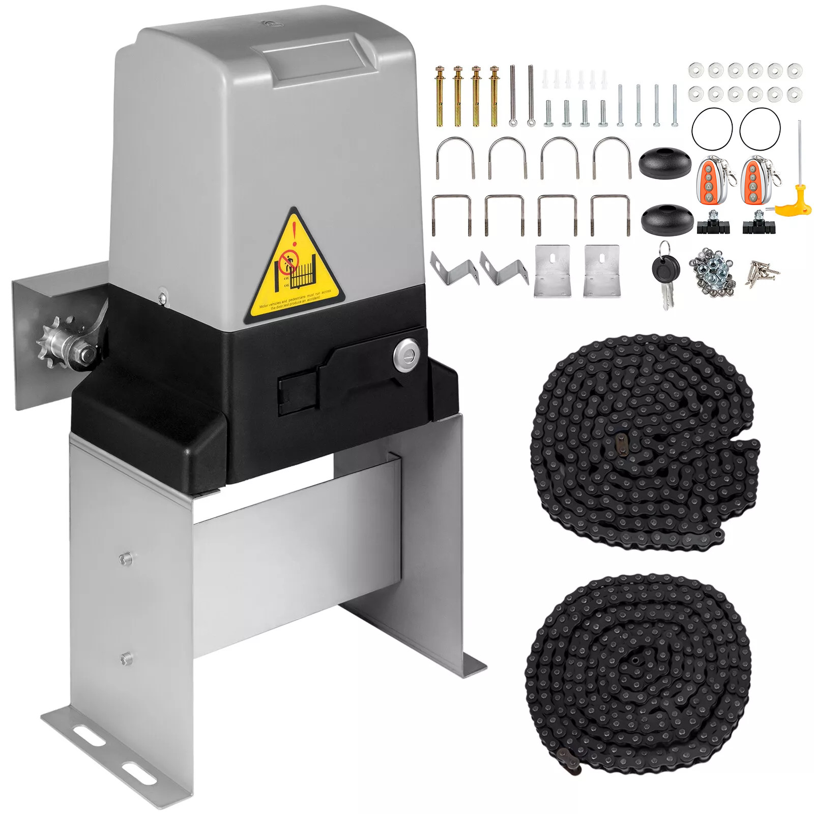 Vevor 3300lbs Automatic Sliding Gate Opener Driveway Operator Infrared Sensor Vevor 3300lbs Automatic Sliding Gate Opener Driveway Operator Infrared Sensor