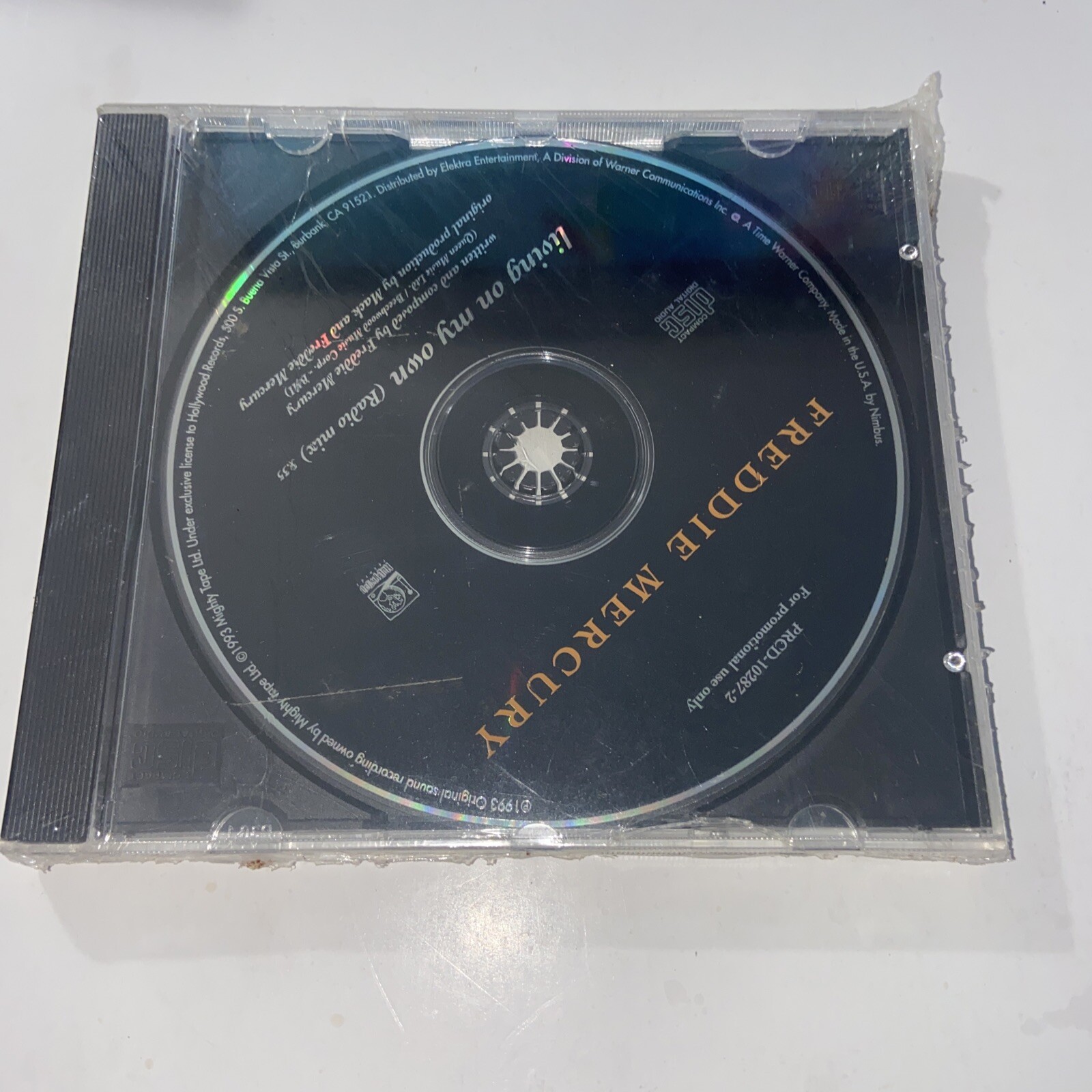 Freddie Mercury Living On My Own USA Promo Import Cd Very Rare New Queen Freddie Mercury Living On My Own USA Promo Import Cd Very Rare New Queen