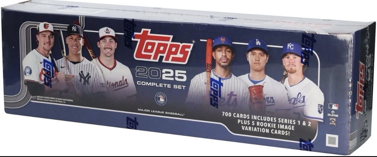 2025 Topps Baseball Complete Set Factory Sealed Box