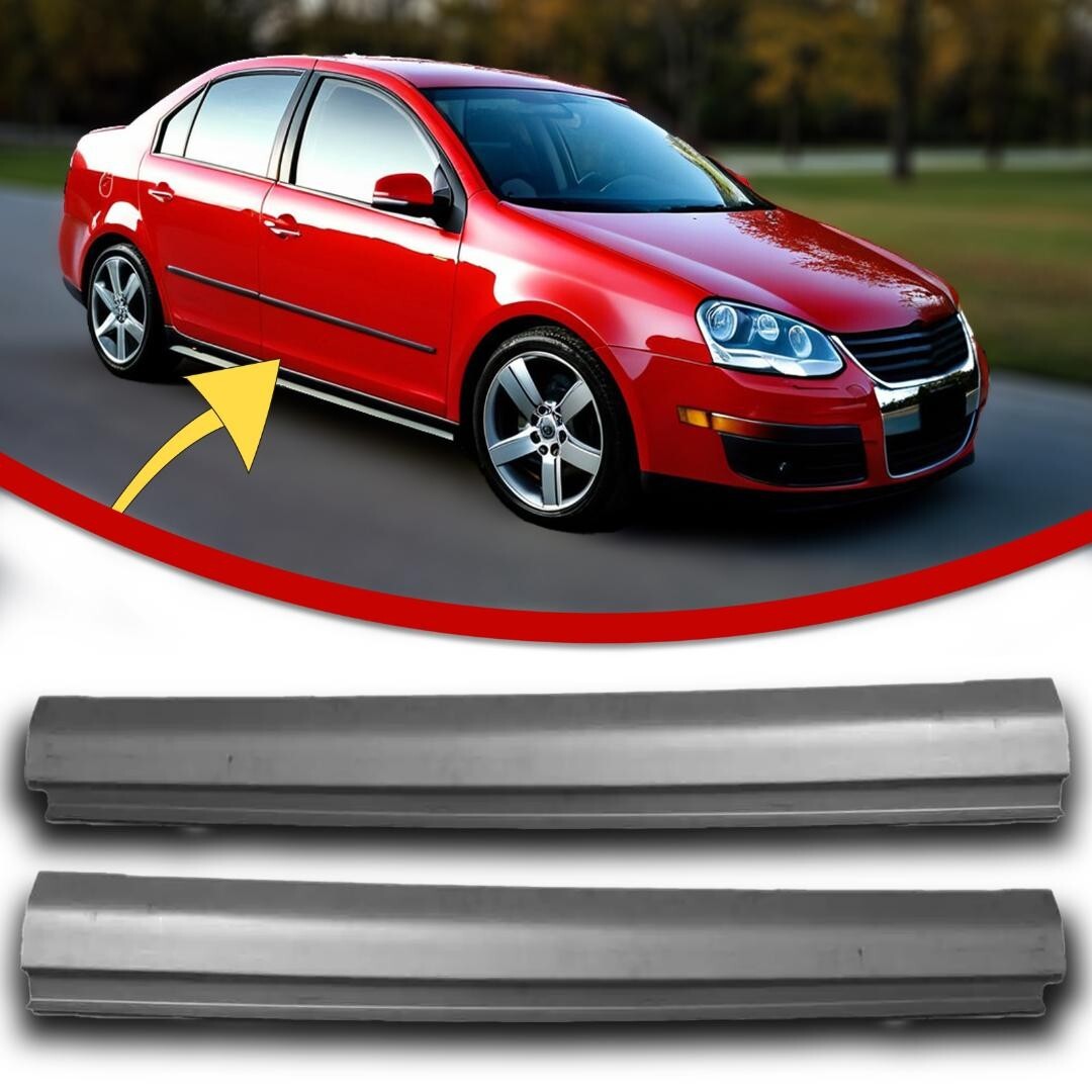 Slip-on Rocker Panel 4 Door for 06-10 VW Jetta New pair Slip-on Rocker Panel 4 Door for 06-10 VW Jetta New pair