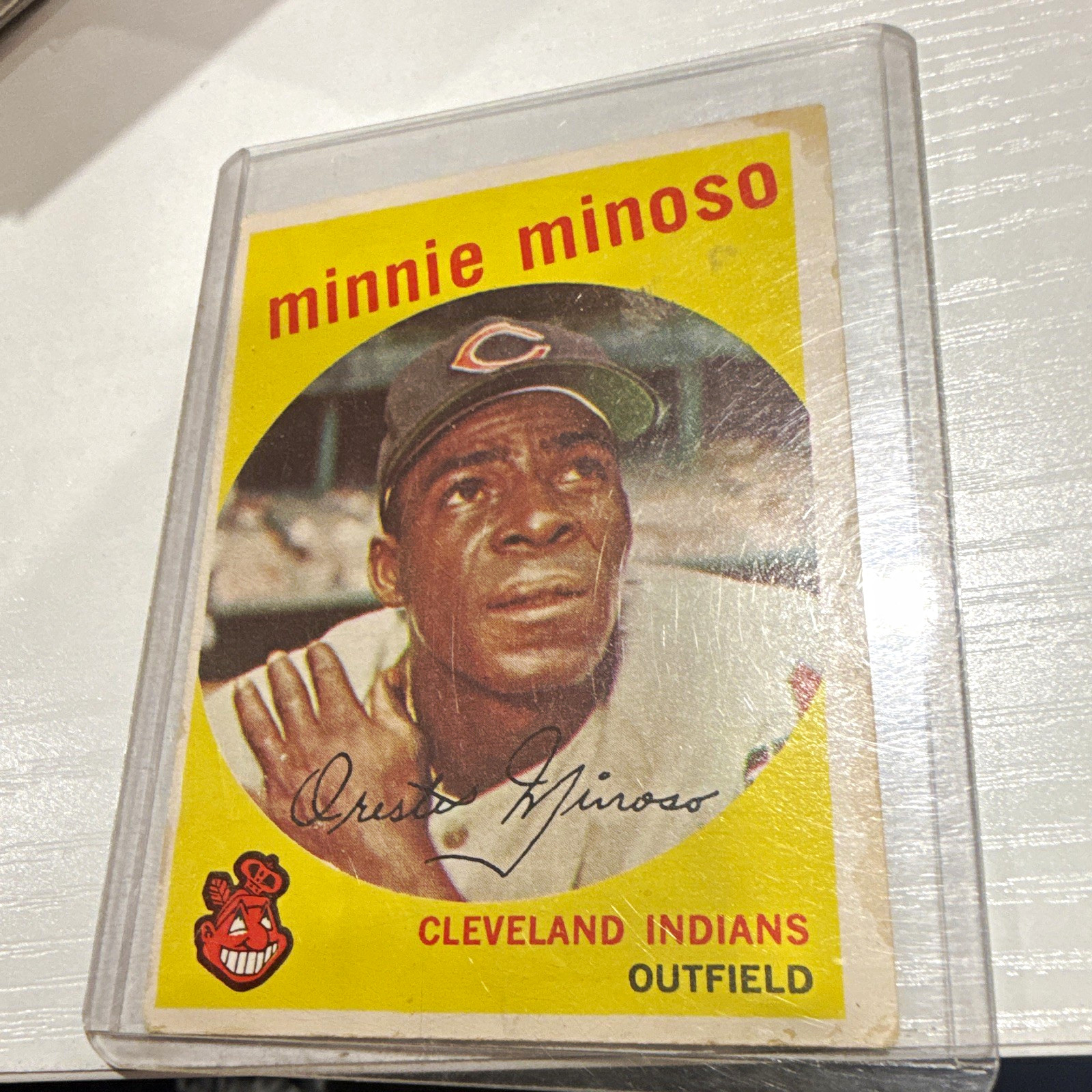 Topps 1959 Topps Minnie Minoso #80 Cleveland Indians Base Set