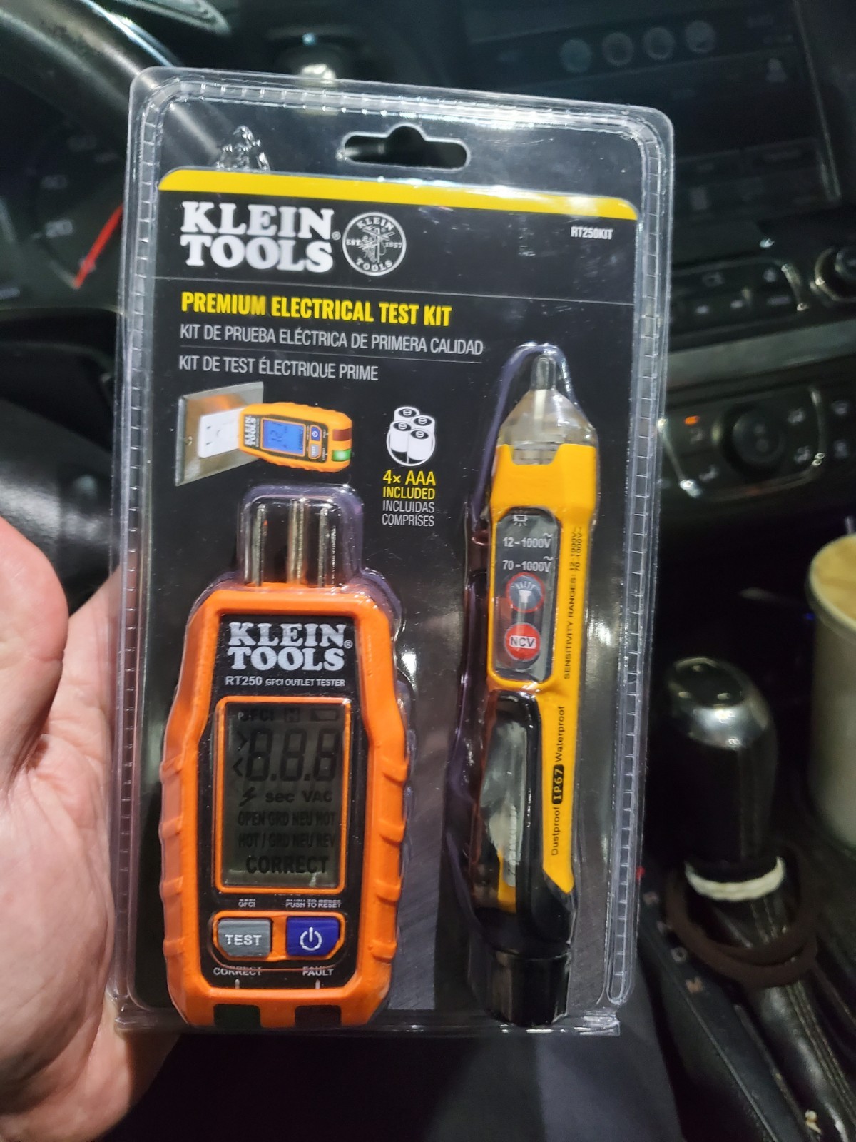 KLEIN TOOLS RT250KIT PREMIUM ELECTRICAL TEST KIT WITH CARRYING CASE - BRAND NEW KLEIN TOOLS RT250KIT PREMIUM ELECTRICAL TEST KIT WITH CARRYING CASE - BRAND NEW
