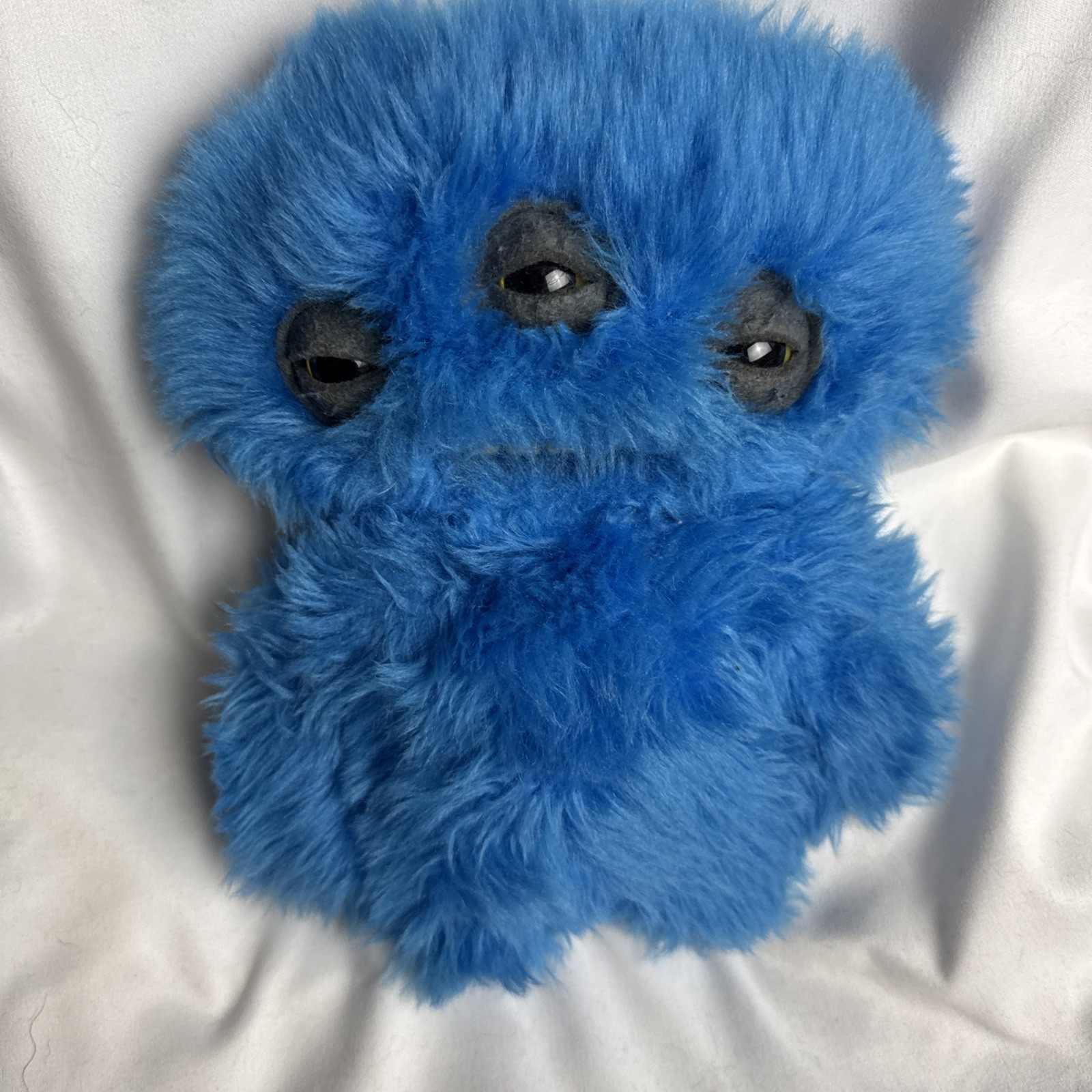 Fuggler Annoyed Alien Blue Spin Master Retired HTF Plush Stuffed Animal Rare Fuggler Annoyed Alien Blue Spin Master Retired HTF Plush Stuffed Animal Rare