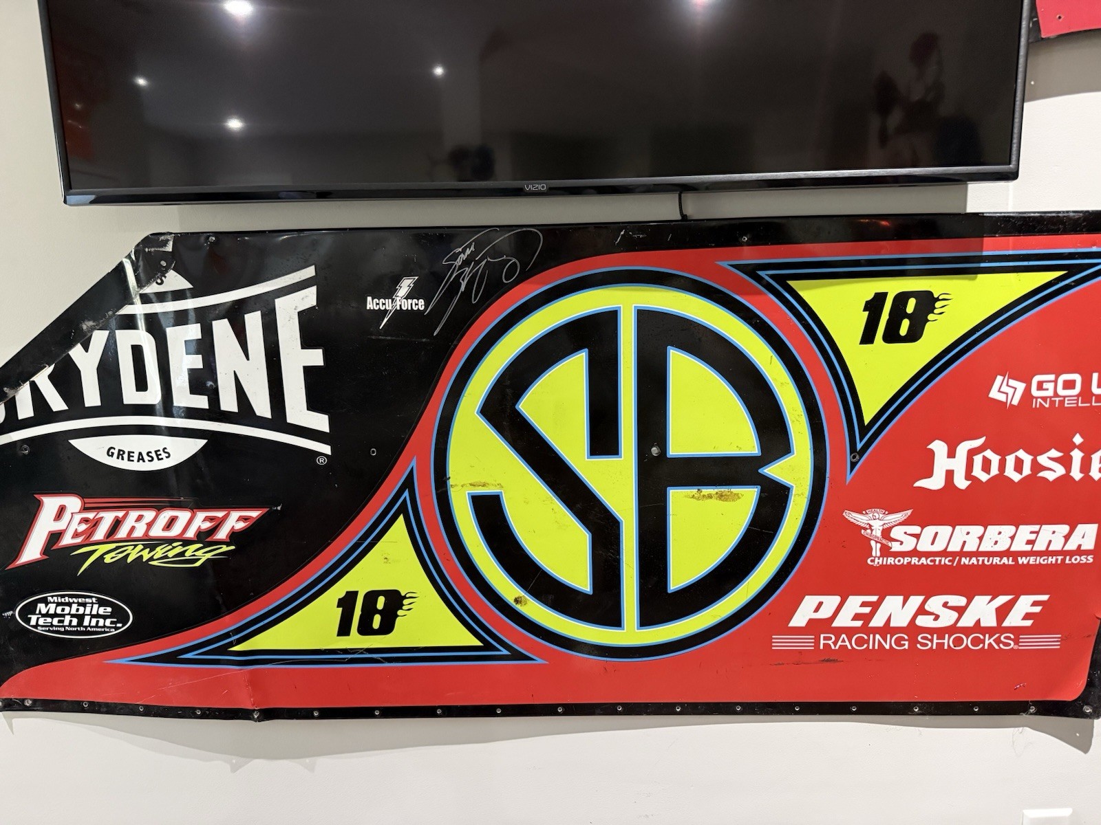 Scott Bloomquist “Hot Rod Side” SIGNED by Scott Scott Bloomquist “Hot Rod Side” SIGNED by Scott