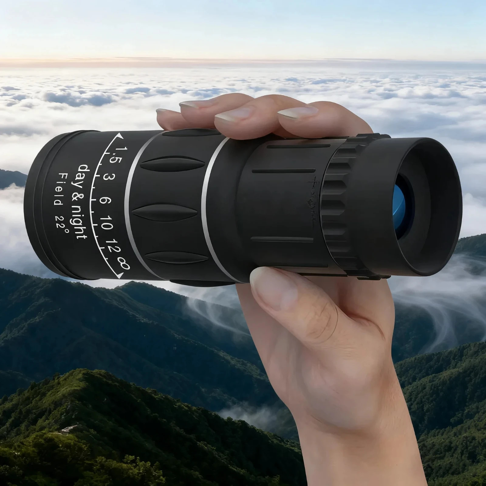 Share Telescope 16x52 Long range HD Spotting Scope Super Zoom Monocular Optical Share Telescope 16x52 Long range HD Spotting Scope Super Zoom Monocular Optical