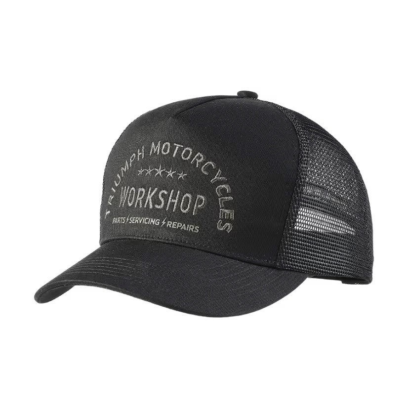 Triumph Motorcycles Workshop Trucker Cap / Trucker Hat - MCAS2351 Triumph Motorcycles Workshop Trucker Cap / Trucker Hat - MCAS2351