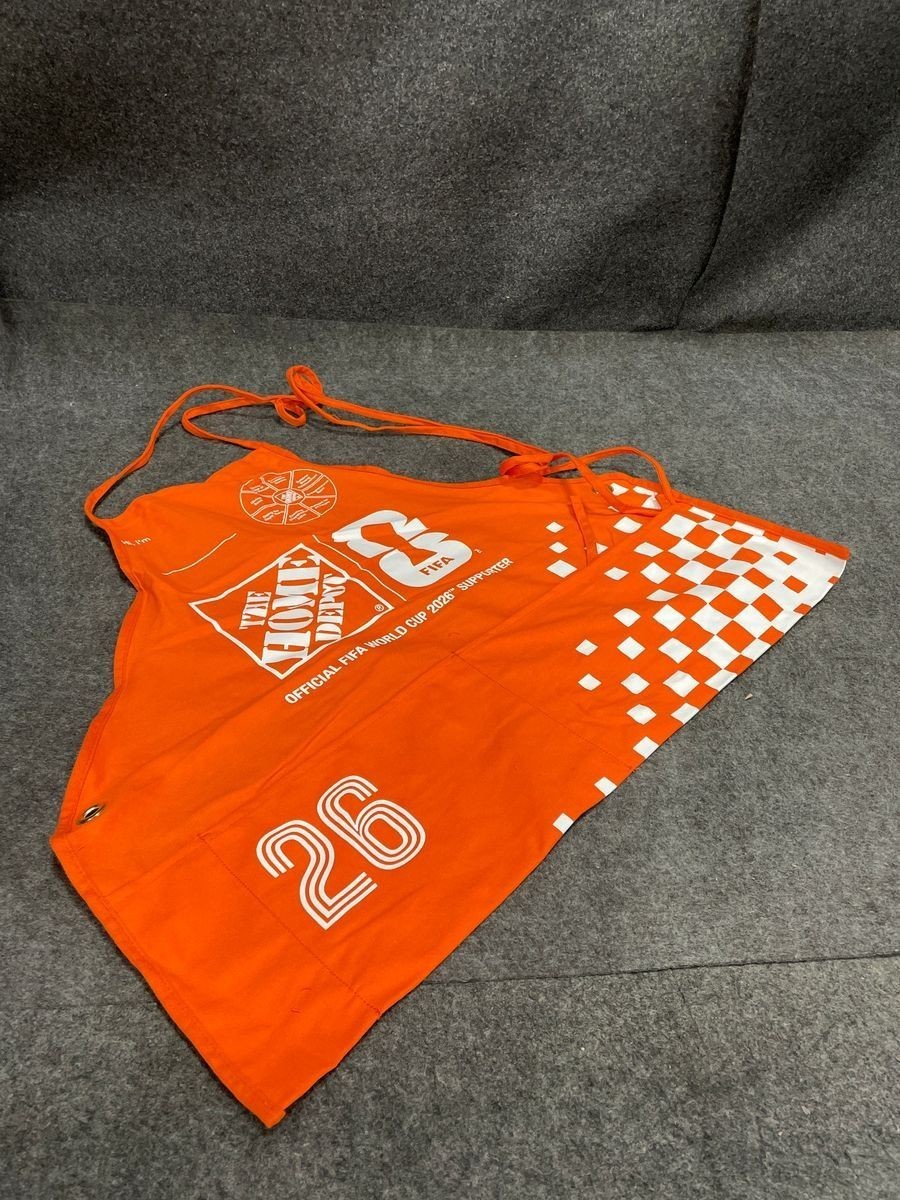 Home Depot FIFA World Cup 2026 Apron Limited Edition Employee Uniform L XL New