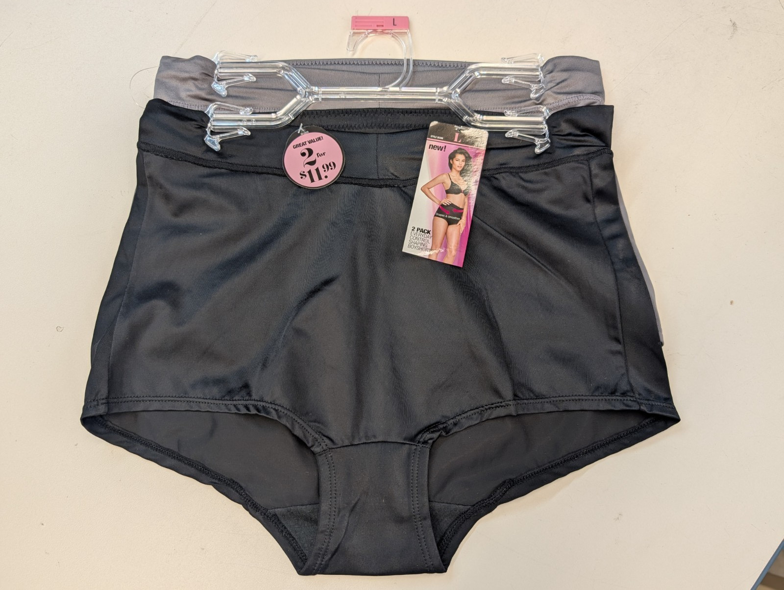 Maidenform Inspirations 00396 Women's Control Shaping Boyshorts 2-Pack Maidenform Inspirations 00396 Women's Control Shaping Boyshorts 2-Pack