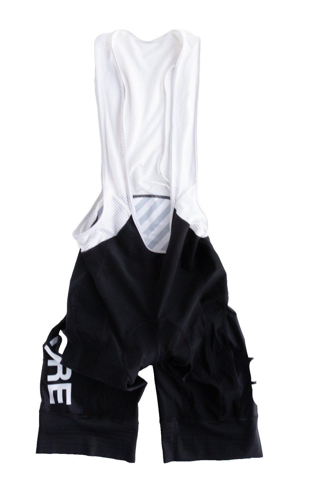 Champion System CBRE Mens Cycling Bib Shorts Size M Padded Black White EUC