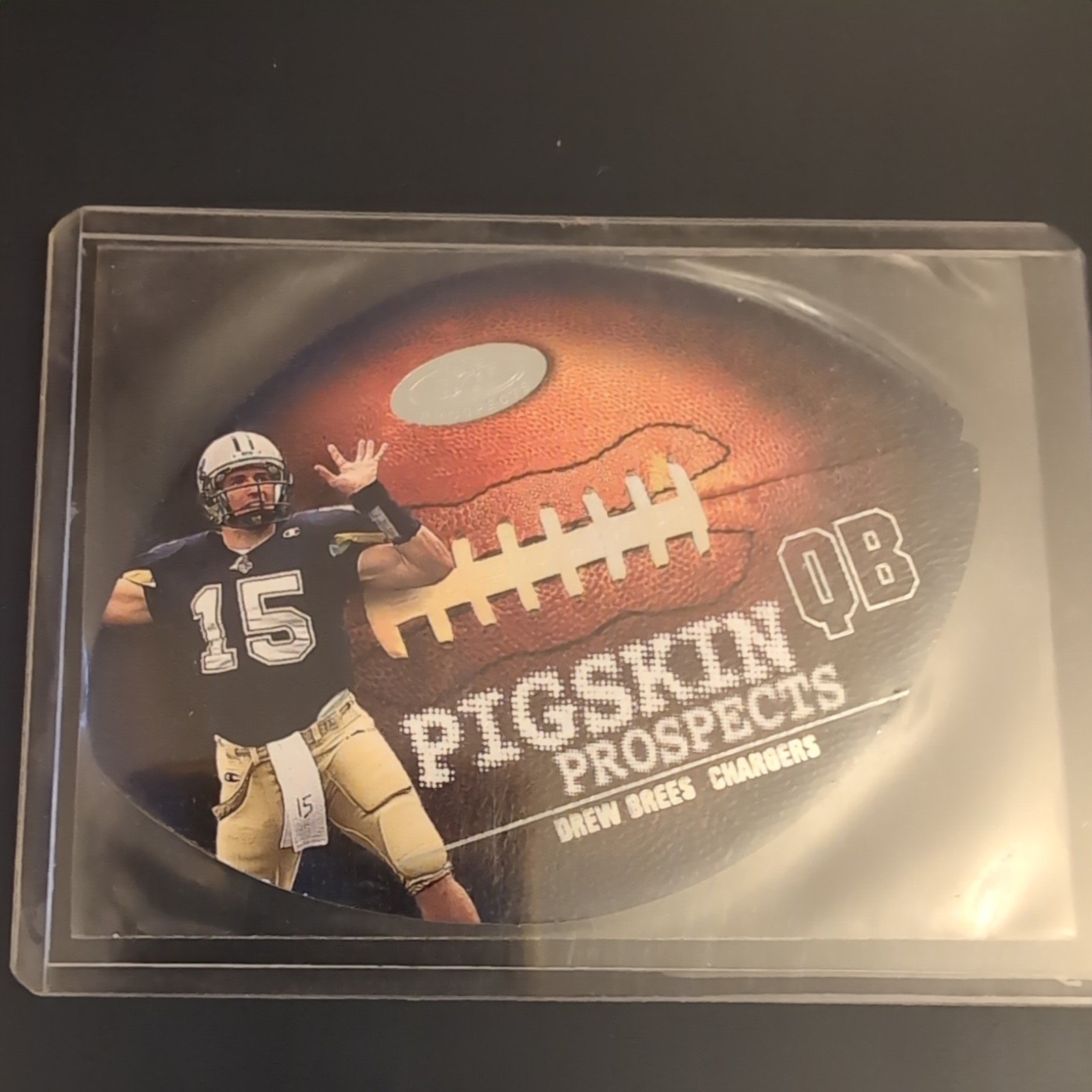 2001 Fleer Hot Prospects - Pigskin Prospects Drew Brees #1 PP (RC) 2001 Fleer Hot Prospects - Pigskin Prospects Drew Brees #1 PP (RC)