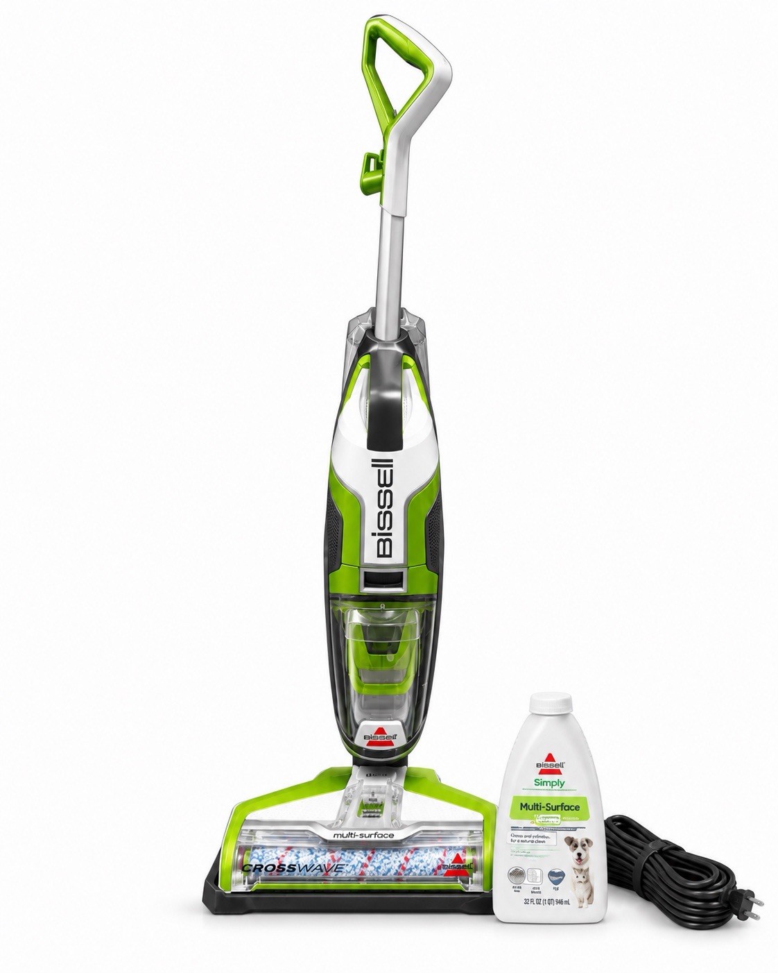BISSELL Crosswave Turbo Vacuum Mop All in One Wet and Dry Vac Combo, 3888A