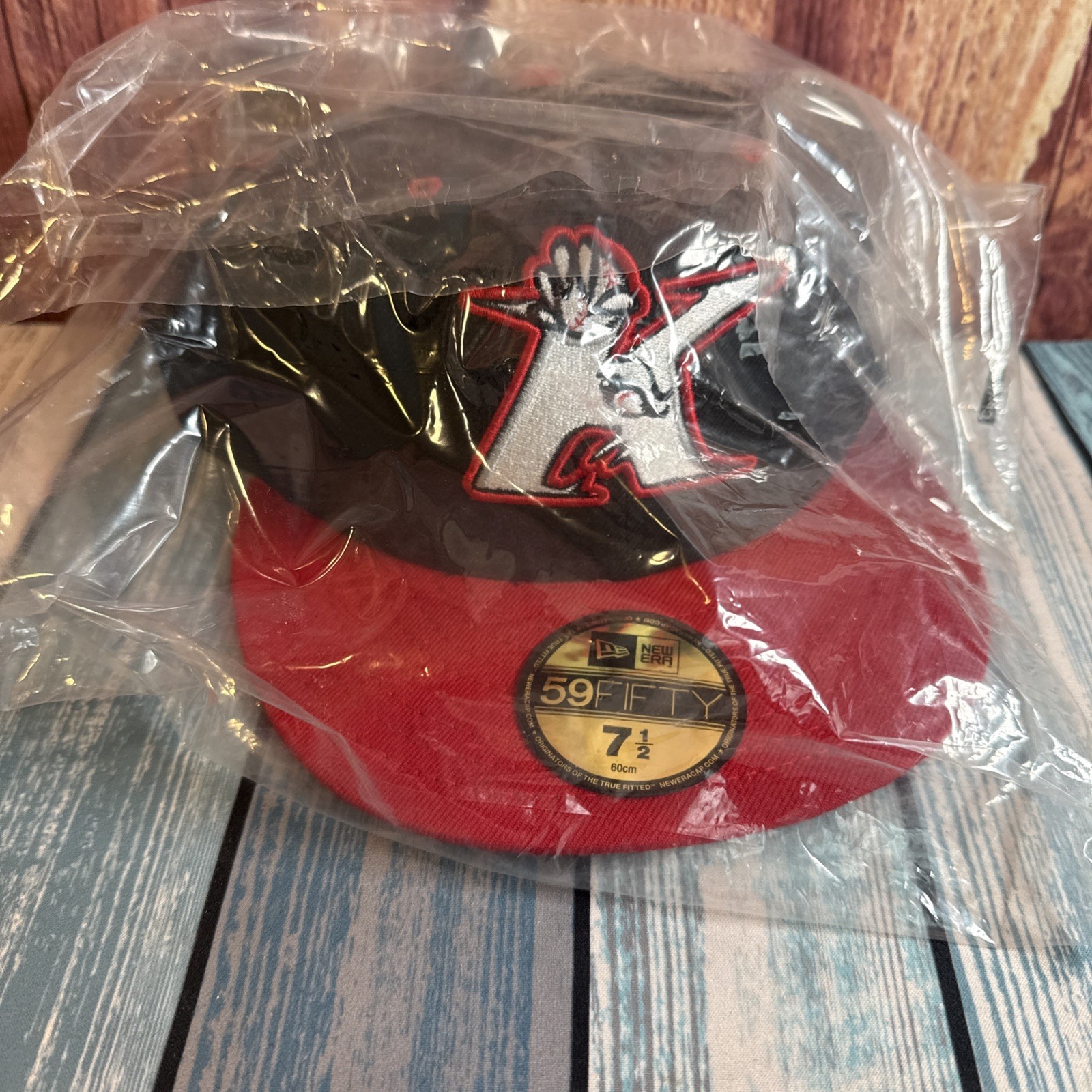 KANNAPOLIS INTIMIDATORS VINTAGE MILB NEW ERA SNAPBACK MADE IN USA RARE NEW 7 1/2 KANNAPOLIS INTIMIDATORS VINTAGE MILB NEW ERA SNAPBACK MADE IN USA RARE NEW 7 1/2