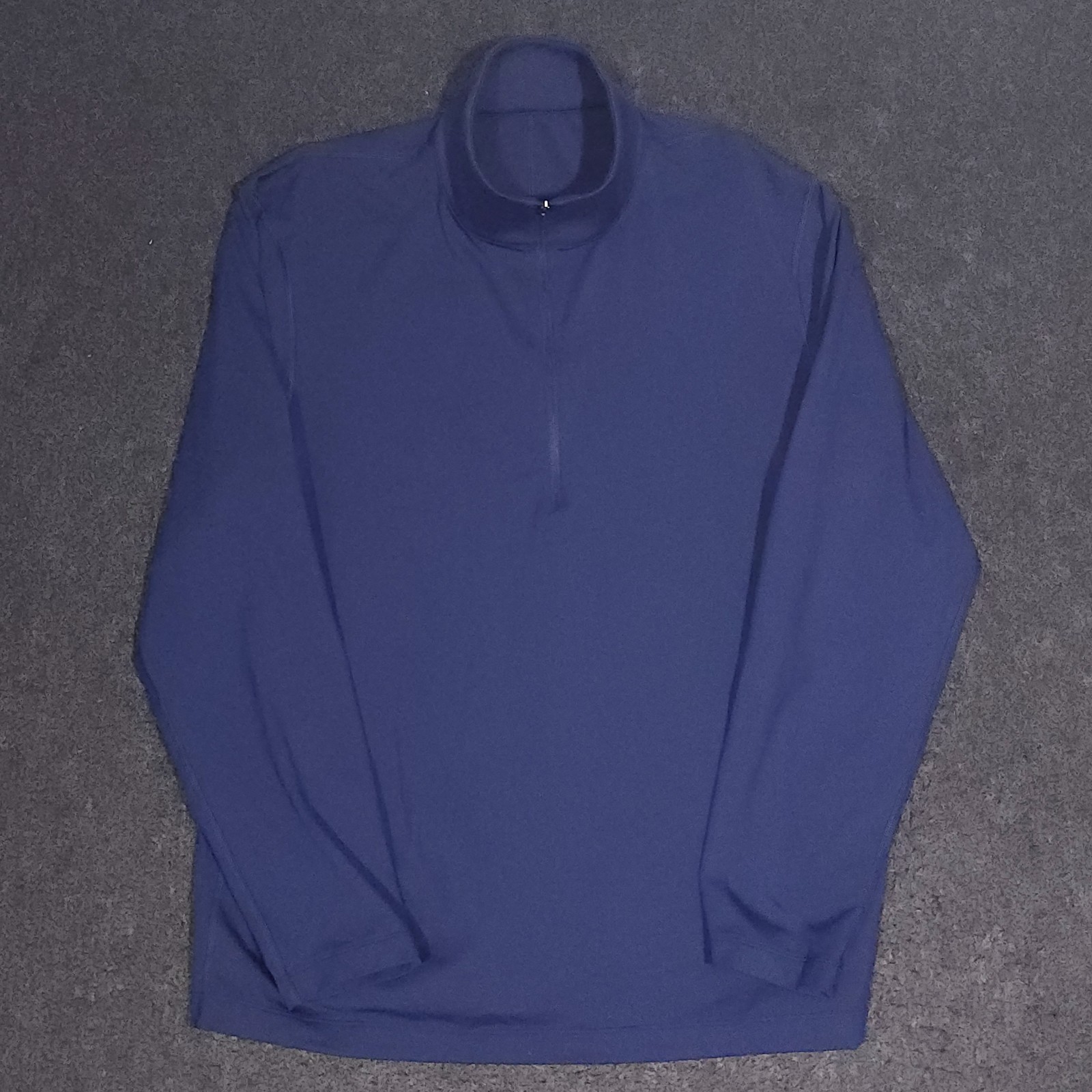 Lululemon Metal Vent Tech 1/2 Zip Pullover Mens XL Navy Blue Performance Stretch Lululemon Metal Vent Tech 1/2 Zip Pullover Mens XL Navy Blue Performance Stretch