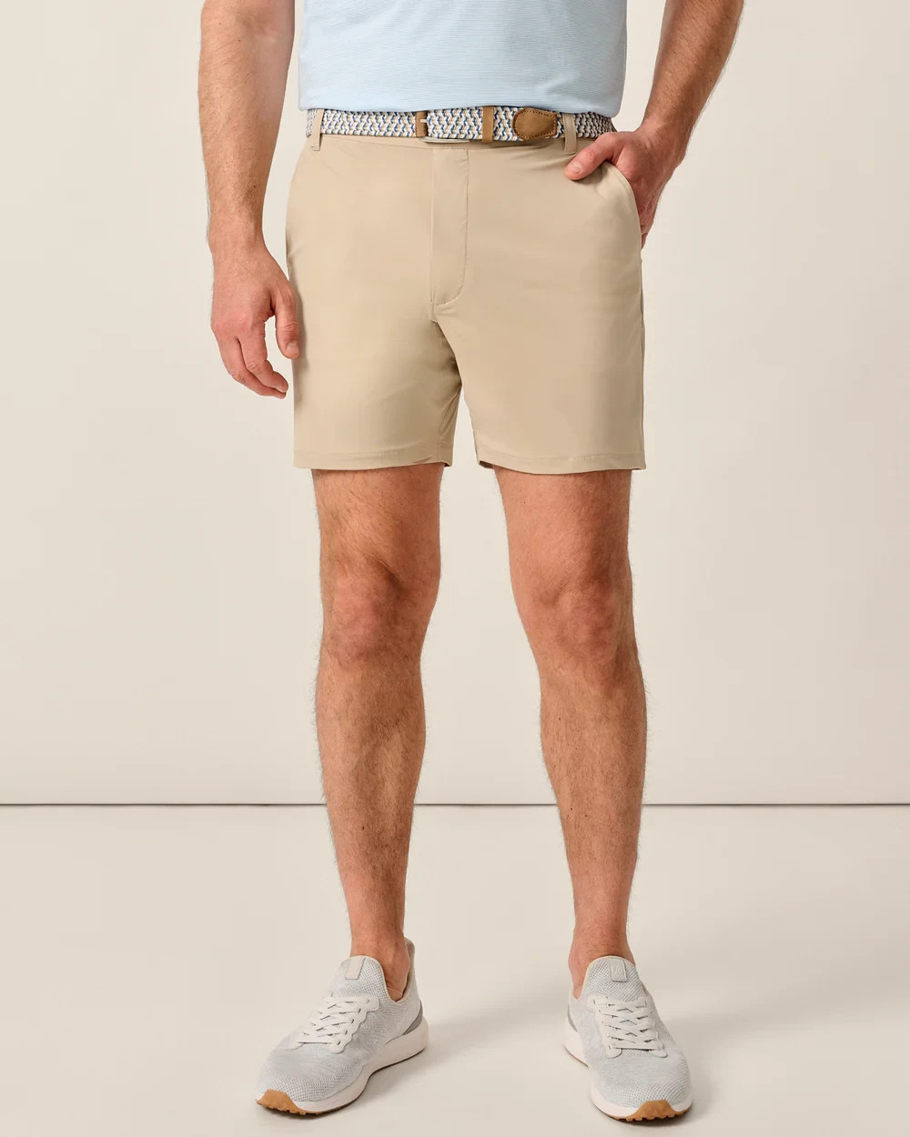 Johnnie-O NEW Mens Fusion Knit Performance Pull-On Short 7\ Johnnie-O NEW Mens Fusion Knit Performance Pull-On Short 7\