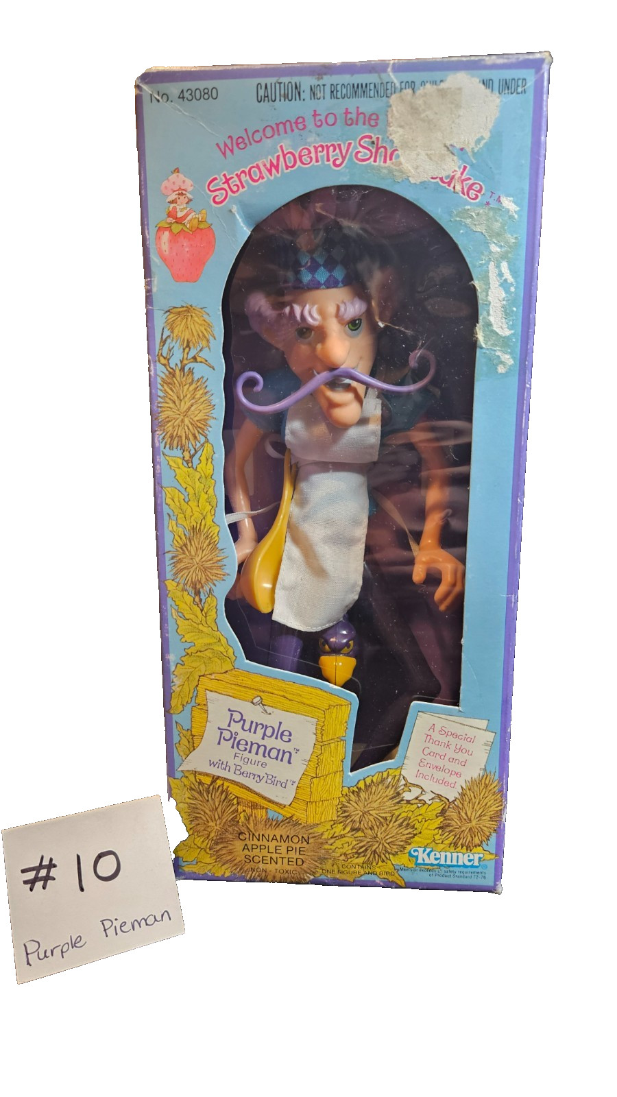Vintage 1980 Strawberry Shortcake Purple Pieman Doll + Berry Bird #43080 MIB Vintage 1980 Strawberry Shortcake Purple Pieman Doll + Berry Bird #43080 MIB