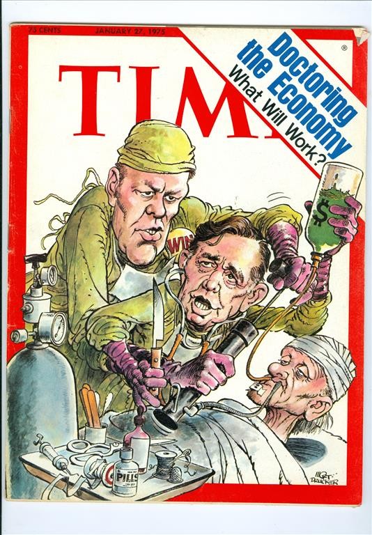1975 Time Magazine: Doctoring The Economy- What Will Work?