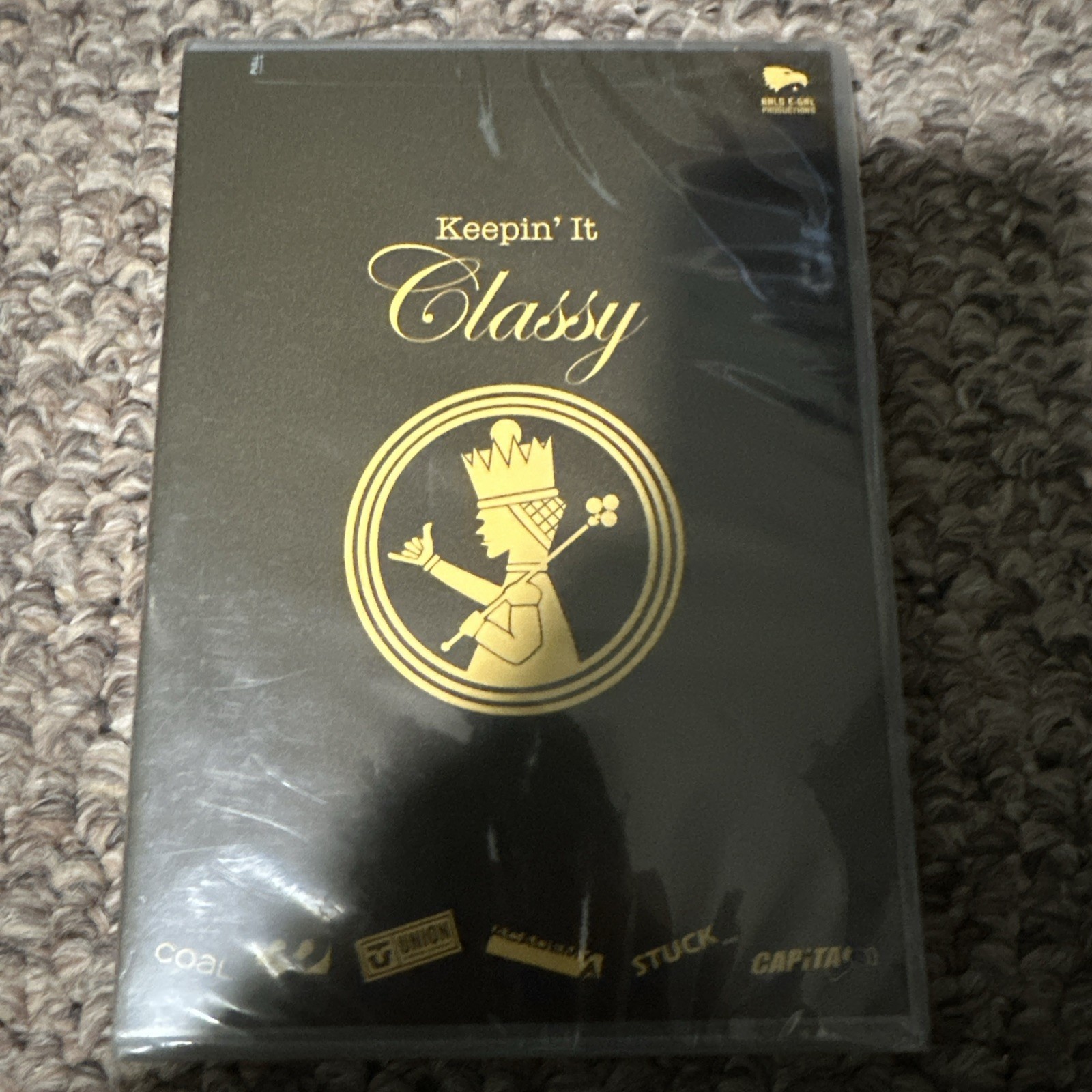 NEW KEEPIN IT CLASSY VINTAGE SURF SKATEBOARD SNOW GOLF SNOWBOARD DVD VIDEO NEW KEEPIN IT CLASSY VINTAGE SURF SKATEBOARD SNOW GOLF SNOWBOARD DVD VIDEO