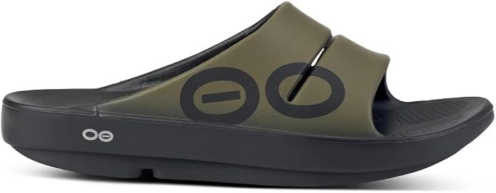 OOFOS Original Sport Unisex Tactical Green Size M11/W13 Sandals