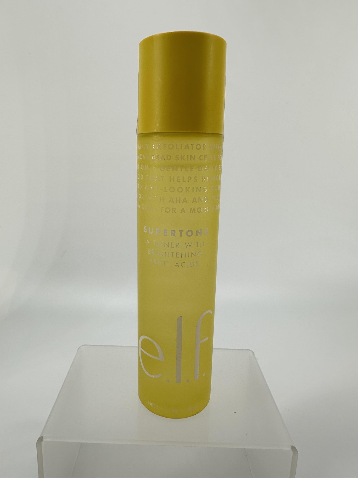 E.l.f. Supertone Toner 5 Fl Oz Brightening Fruit Acids AHA Face Vegan Exfoliator