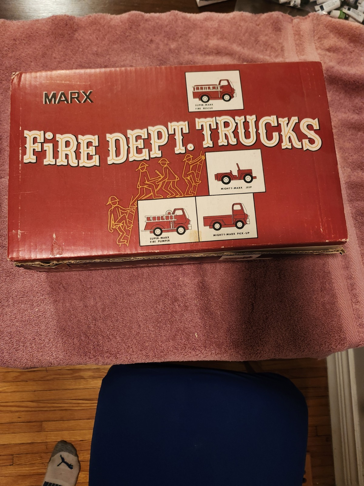 Marx Fire Dept. Trucks Super-Marx Fire Rescue Marx Fire Dept. Trucks Super-Marx Fire Rescue