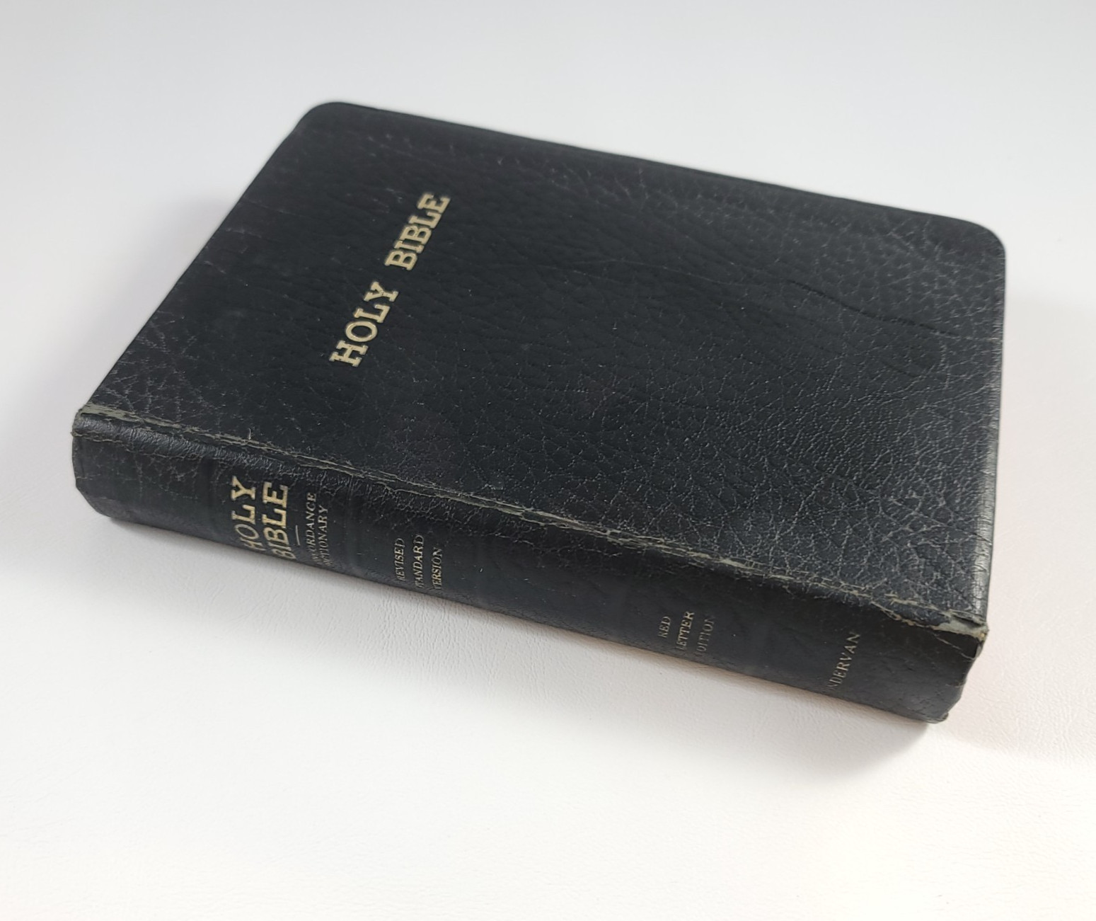 Vintage 1952 Zondervan RSV Holy Bible Brevier Concordance & Maps Red Letter Vintage 1952 Zondervan RSV Holy Bible Brevier Concordance & Maps Red Letter
