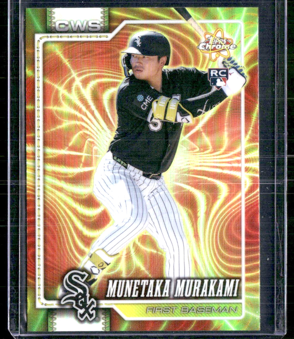 2026 Topps Chrome #RR-5 Munetaka Murakami Radiating Rookies 2026 Topps Chrome #RR-5 Munetaka Murakami Radiating Rookies