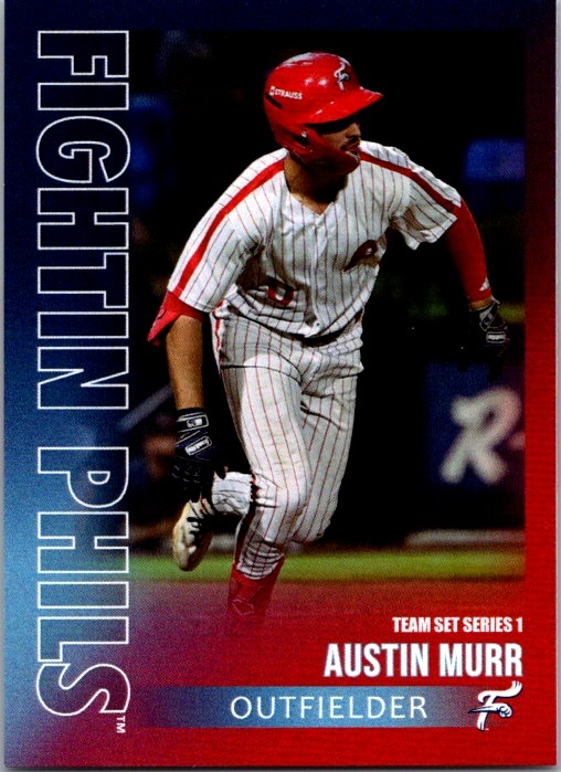 2026 Choice Reading Fightin Phils (Series 1) #2 Austin Murr 2026 Choice Reading Fightin Phils (Series 1) #2 Austin Murr
