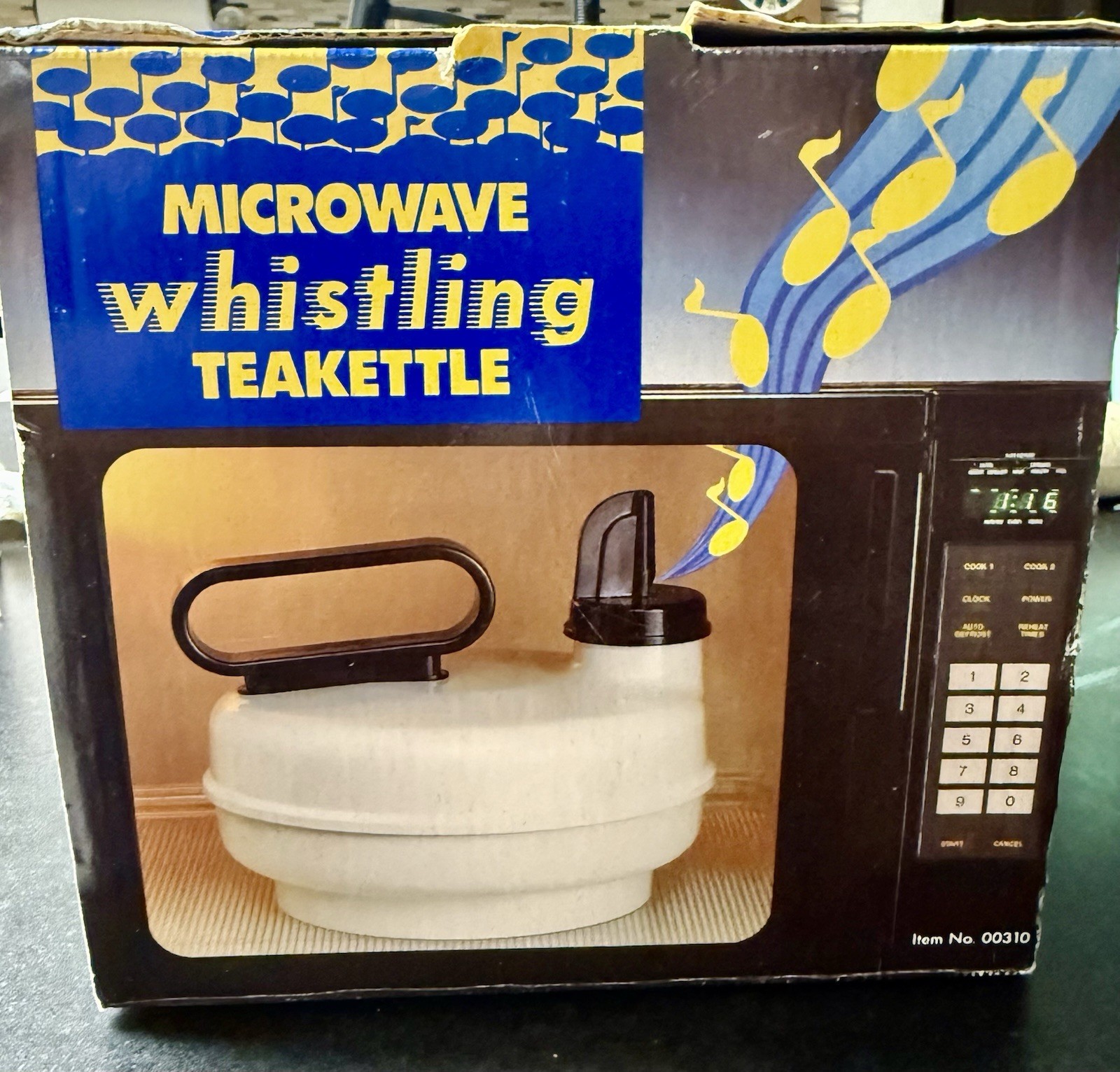 Vintage GHC MicroWave WHISTLING Tea Kettle 4 Cups - White MADE IN USA Open Box Vintage GHC MicroWave WHISTLING Tea Kettle 4 Cups - White MADE IN USA Open Box