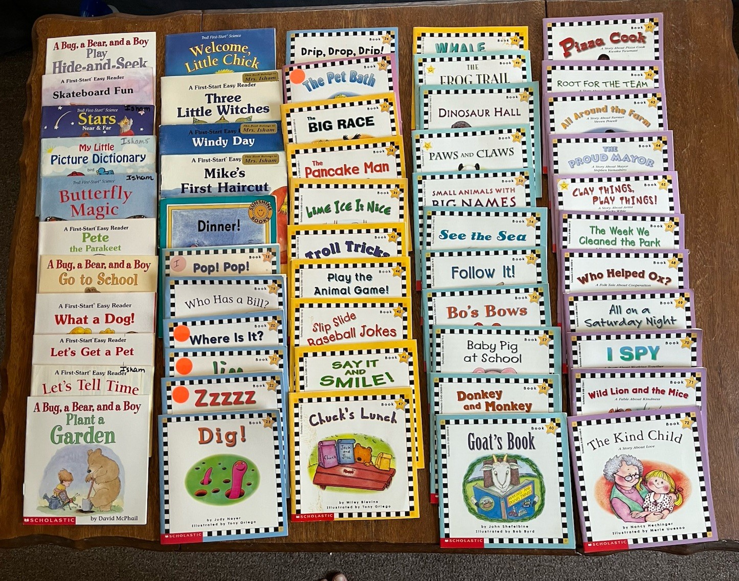 VTG Scholastic Phonics, Troll First-Start Readers K Thru 1st Grade 58 Book Lot R VTG Scholastic Phonics, Troll First-Start Readers K Thru 1st Grade 58 Book Lot R