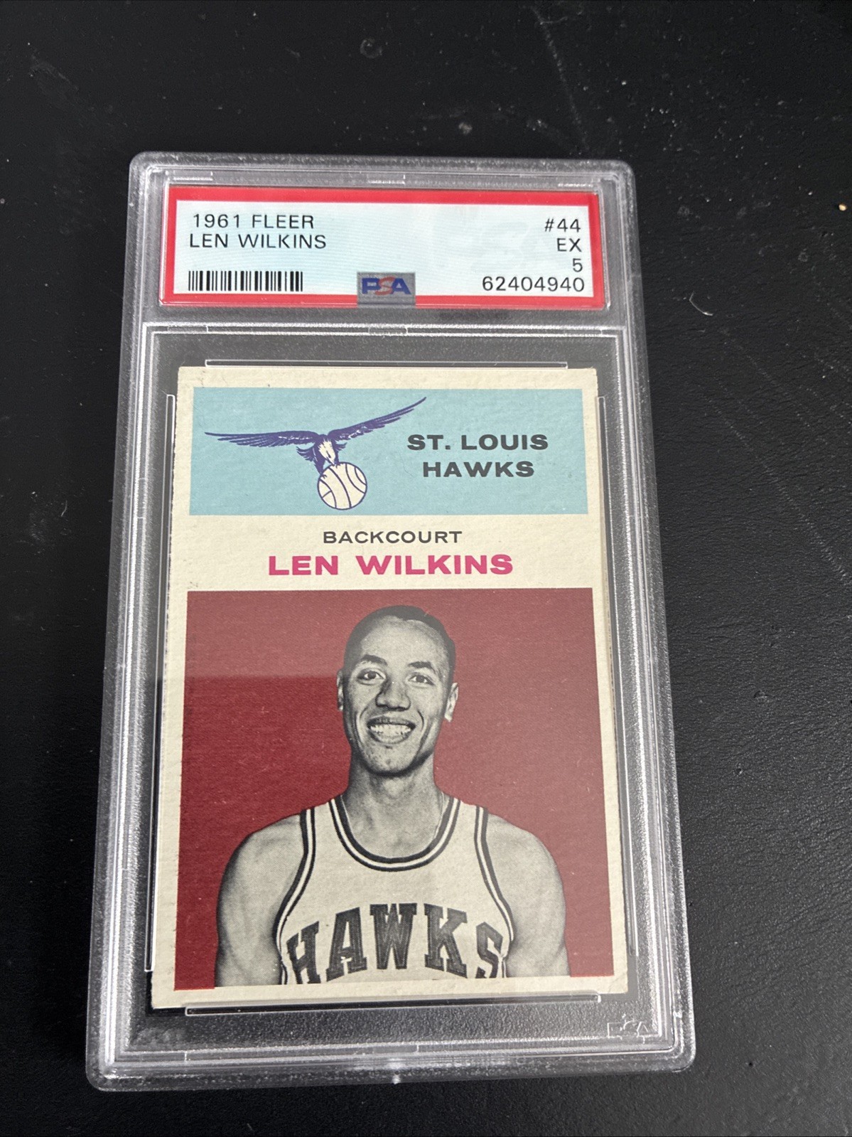 1961-62 Fleer - Lenny Wilkens #44 (RC)