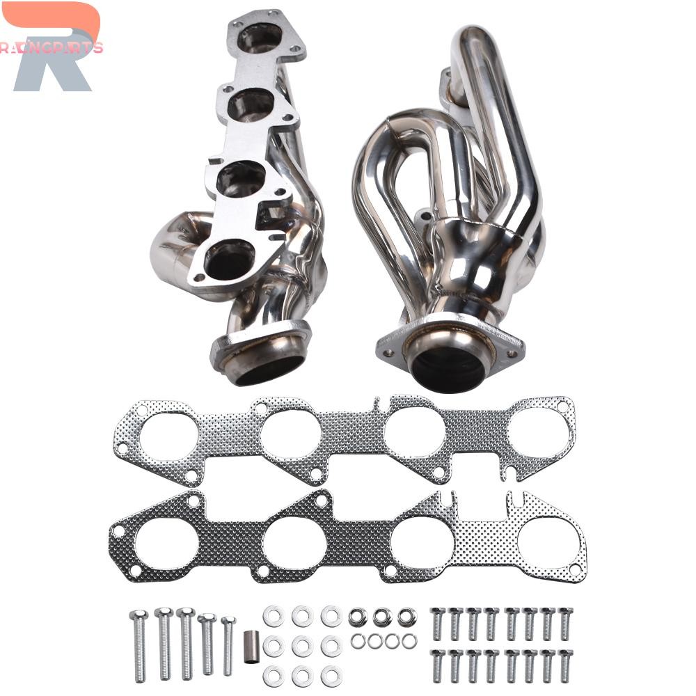Shorty Stainless Tube Exhaust Headers for 2009-2017 Dodge Ram 1500 5.7L Hemi V8