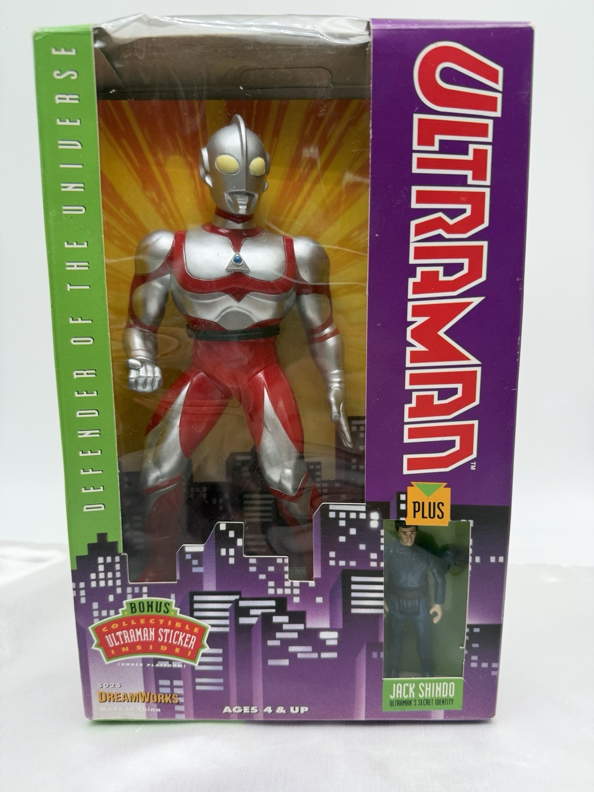 Ultraman Defender of the Universe Plus Jack Shindo Figures Dreamworks #5025