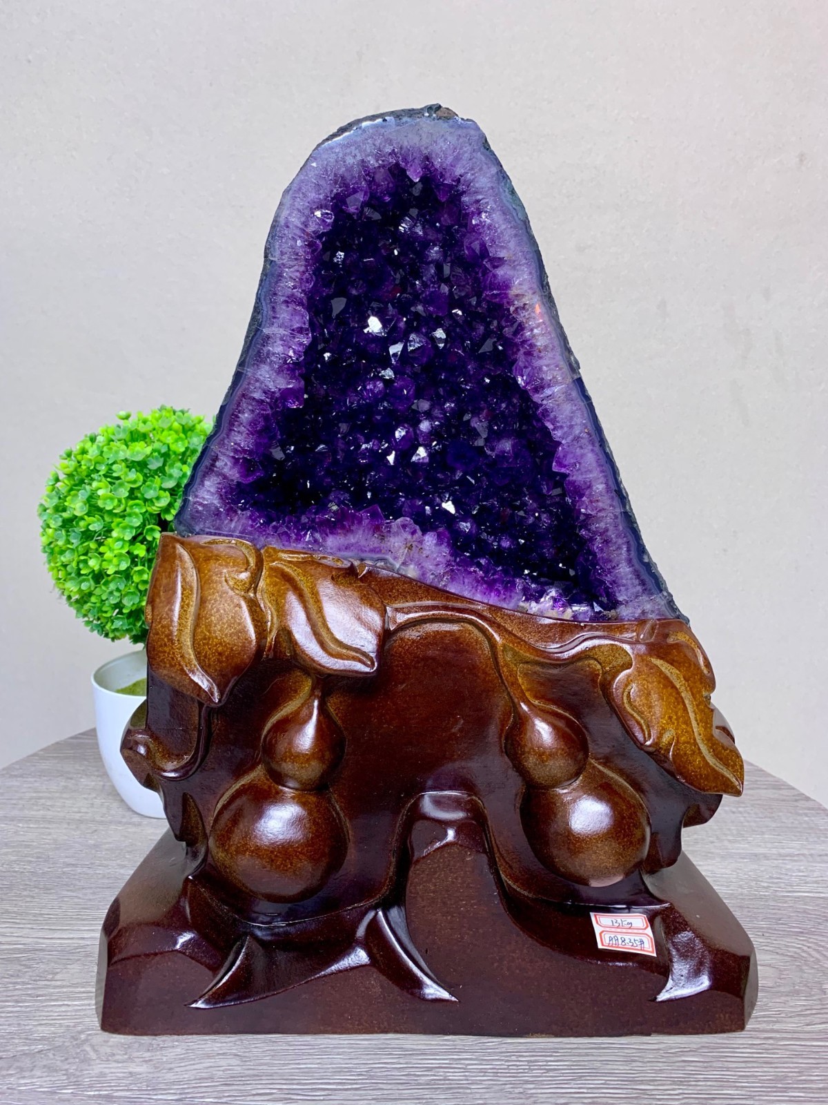28.66LB Large Natural Amethyst Geode Cathedral Crystal Cluster Specimen Healing 28.66LB Large Natural Amethyst Geode Cathedral Crystal Cluster Specimen Healing