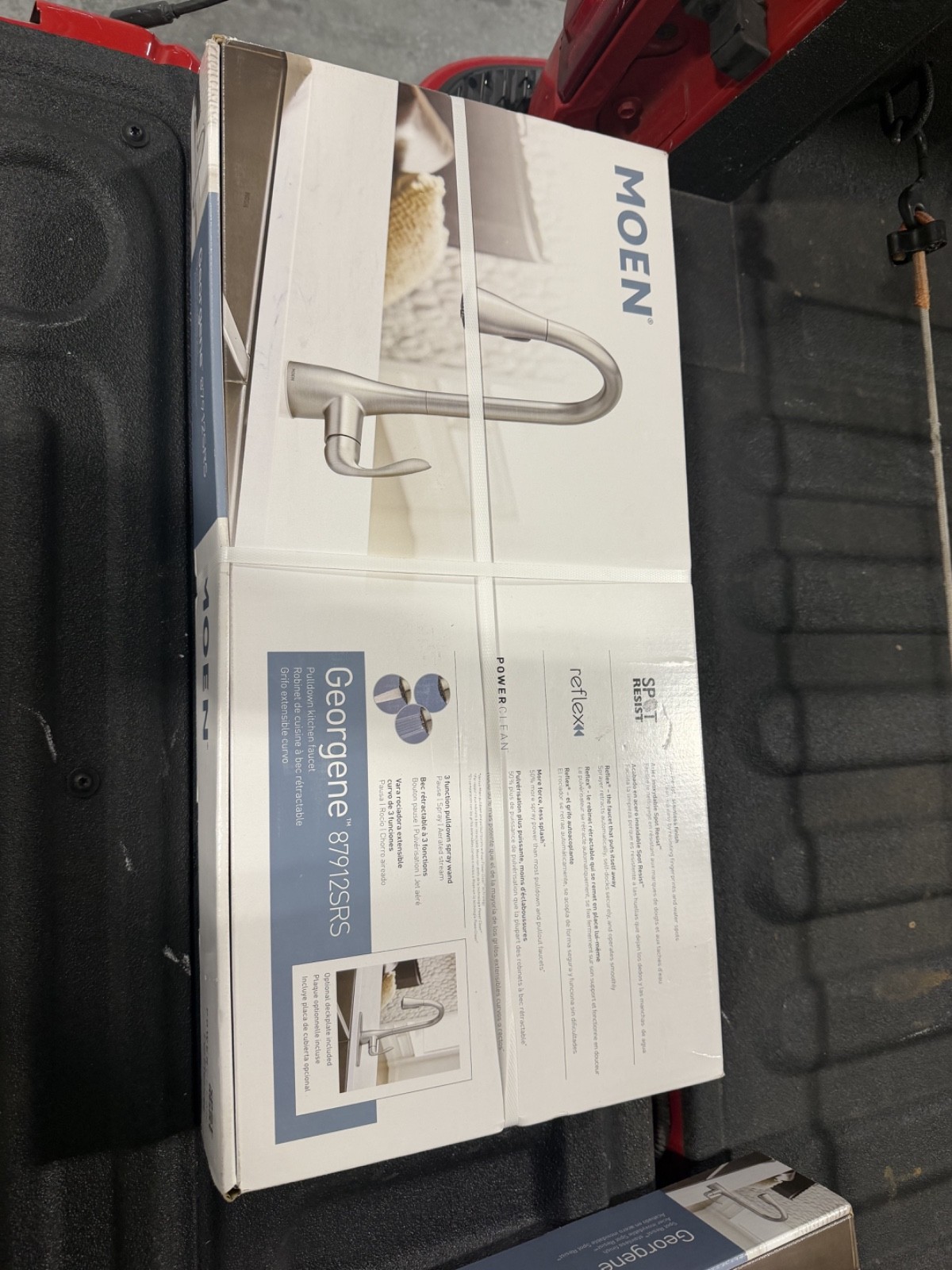 Moen 87912SRS Georgene Pull Down Kitchen Faucet Spot Resist Stainless NEW SEALED