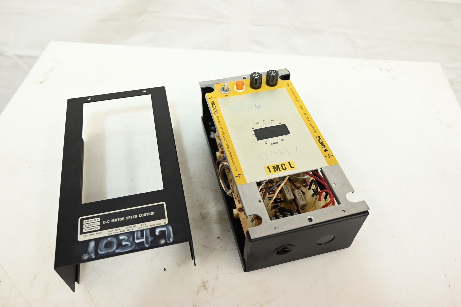 Bodine Electric DPM-5030 E D-C Motor Speed Control 115V Bodine Electric DPM-5030 E D-C Motor Speed Control 115V
